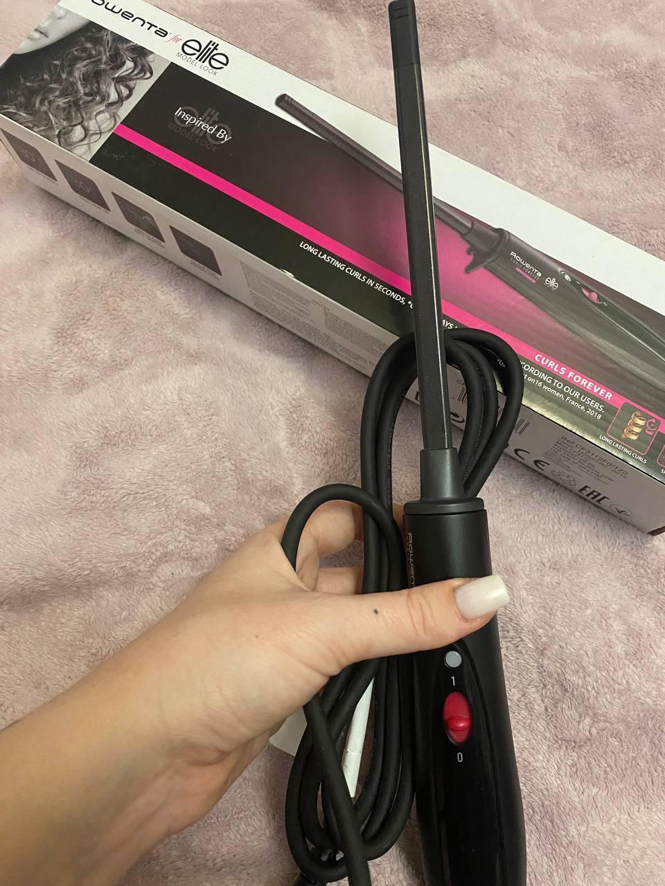 Плойка Rowenta KARL LAGERFELD CURLS FOREVER CF311LF0 у реальних умовах використання від користувача Ілона Вівчар.