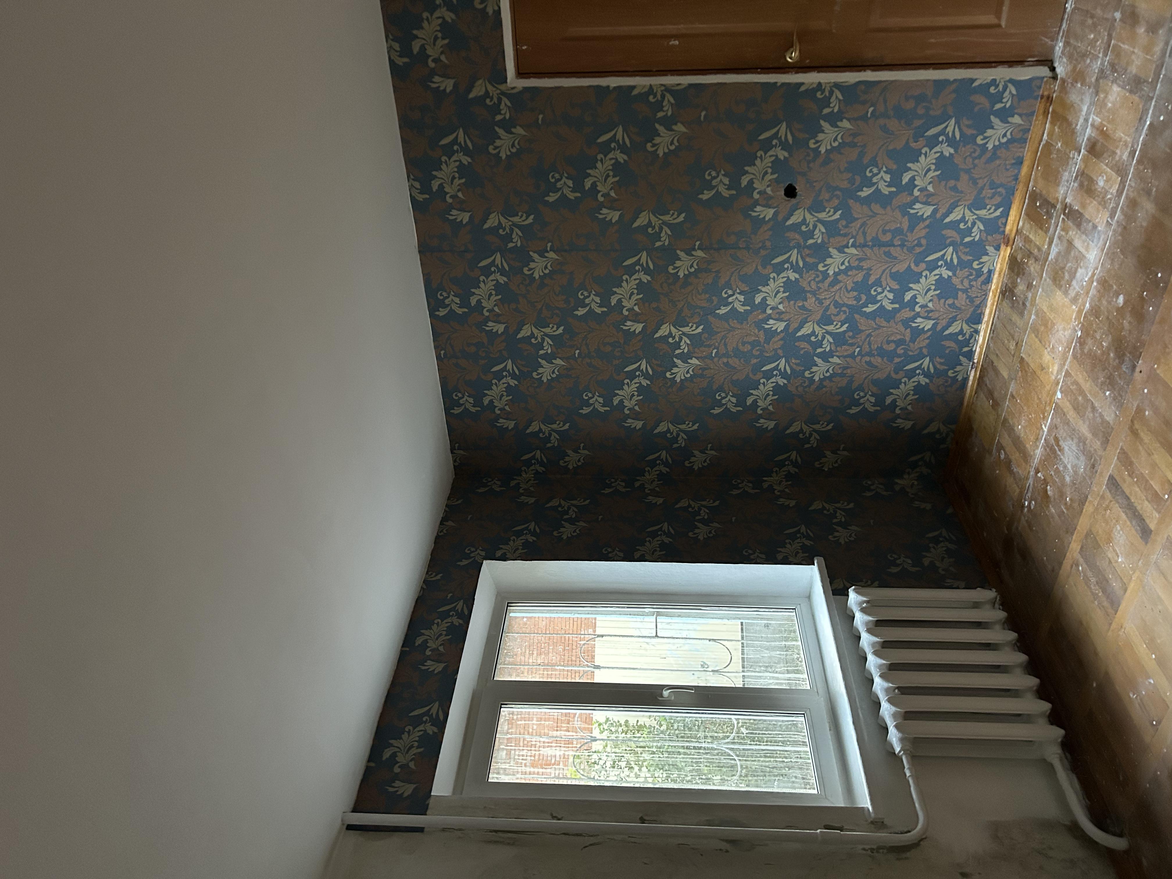 Шпалери Crocus Маренго 8445 вінілові на флізеліновій основі 1,06 м у реальних умовах використання від покупця Альона.