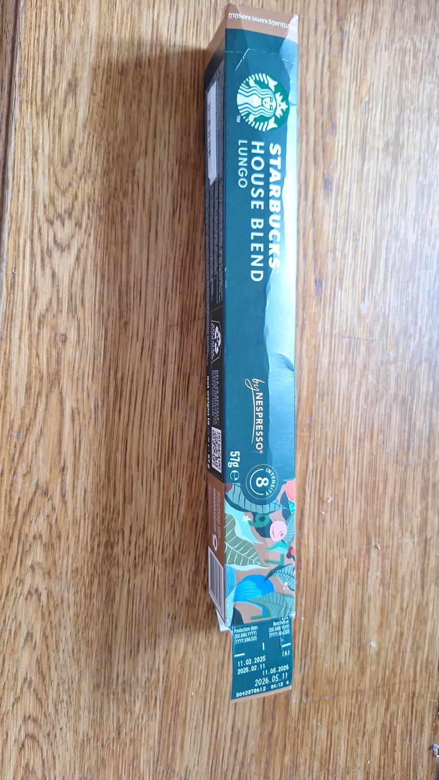 Фото: Кава в капсулах STARBUCKS Nespresso House Blend 10 шт., надіслане користувачем Олена Кава в капсулах STARBUCKS Nespresso House Blend 10 шт. у реальних умовах використання від користувача Олена.