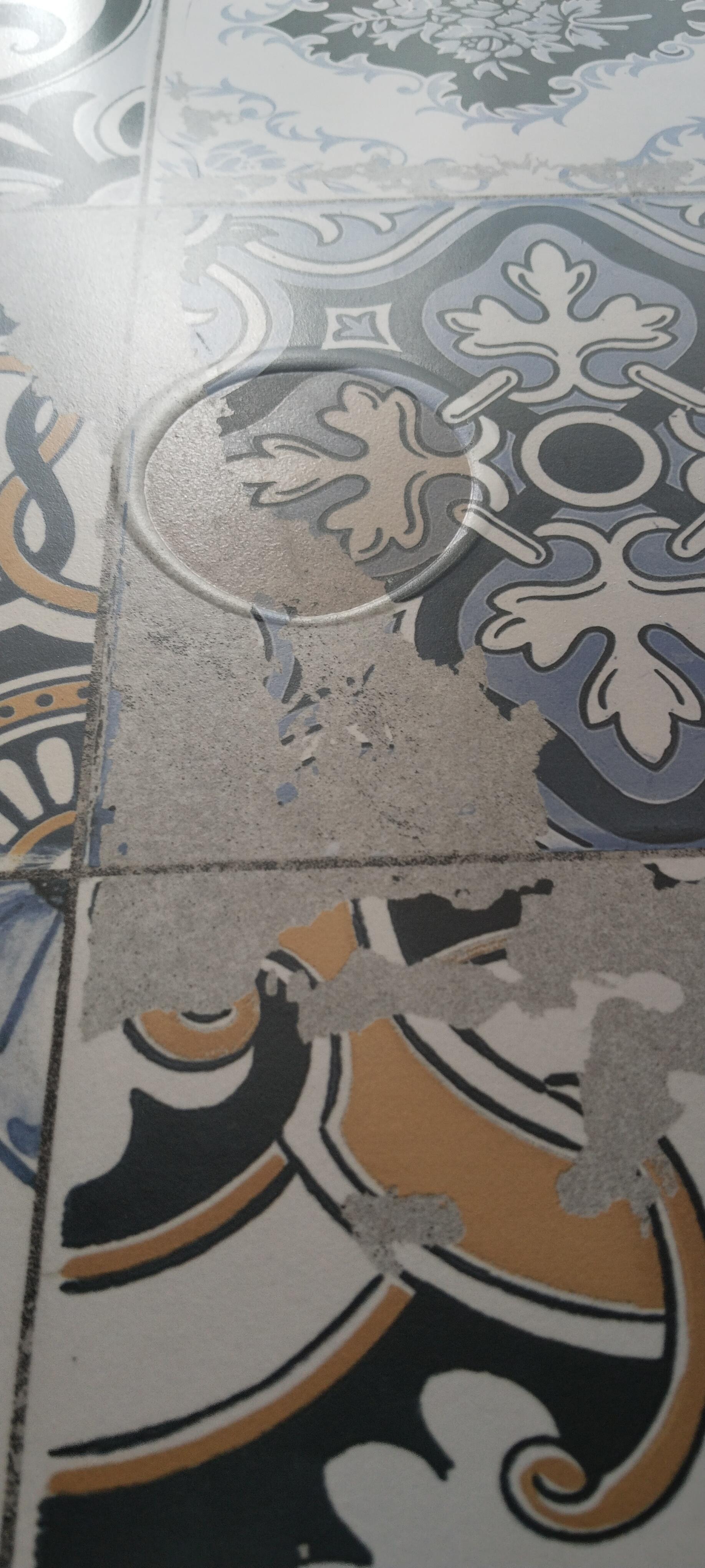 Плитка Golden Tile Beton Art Patchwork grey BA2560 60x60 см у реальних умовах використання від покупця Алена.
