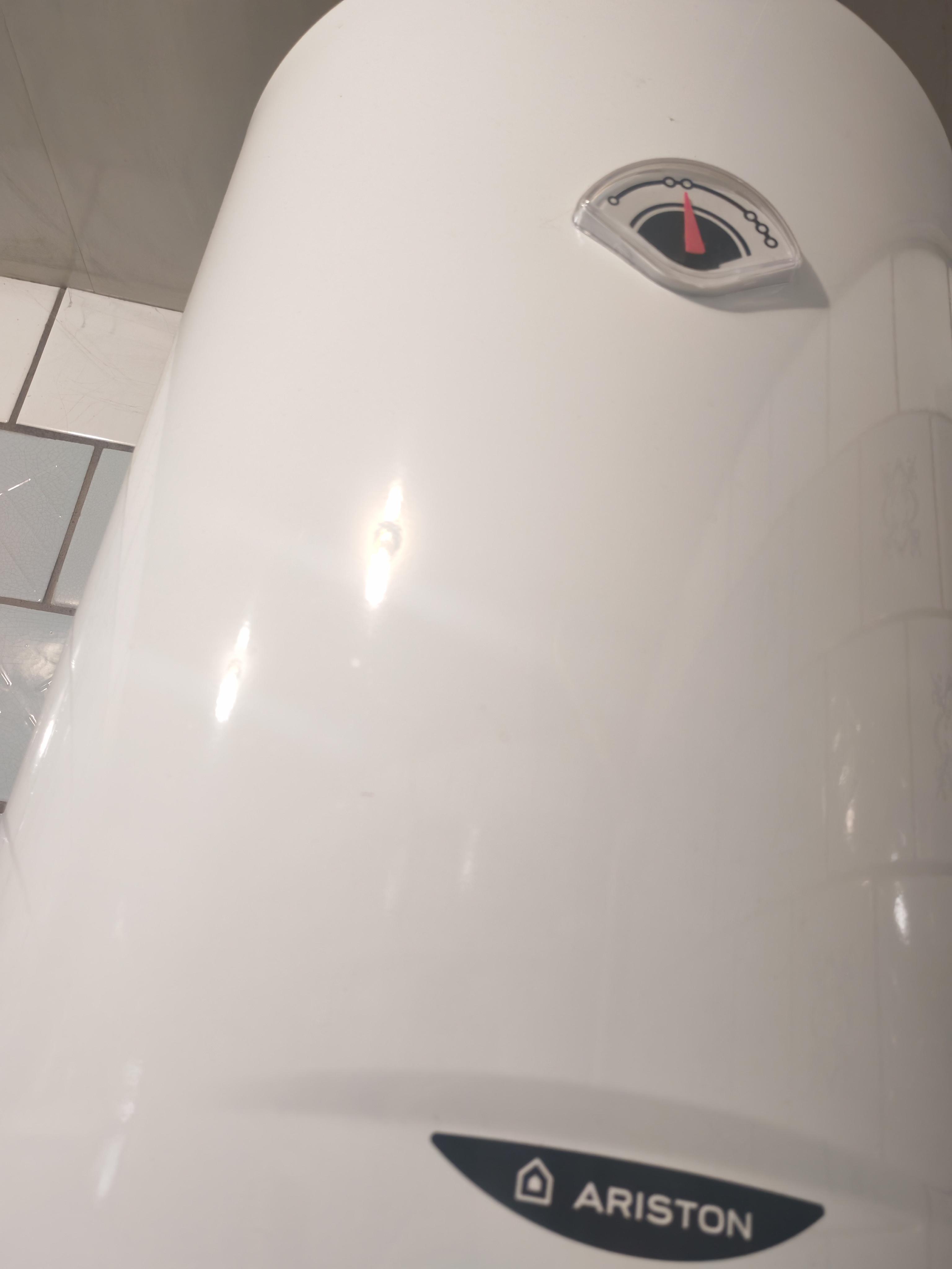 Бойлер Ariston SG1 50 V EU в реальных условиях использования от покупателя Оля.