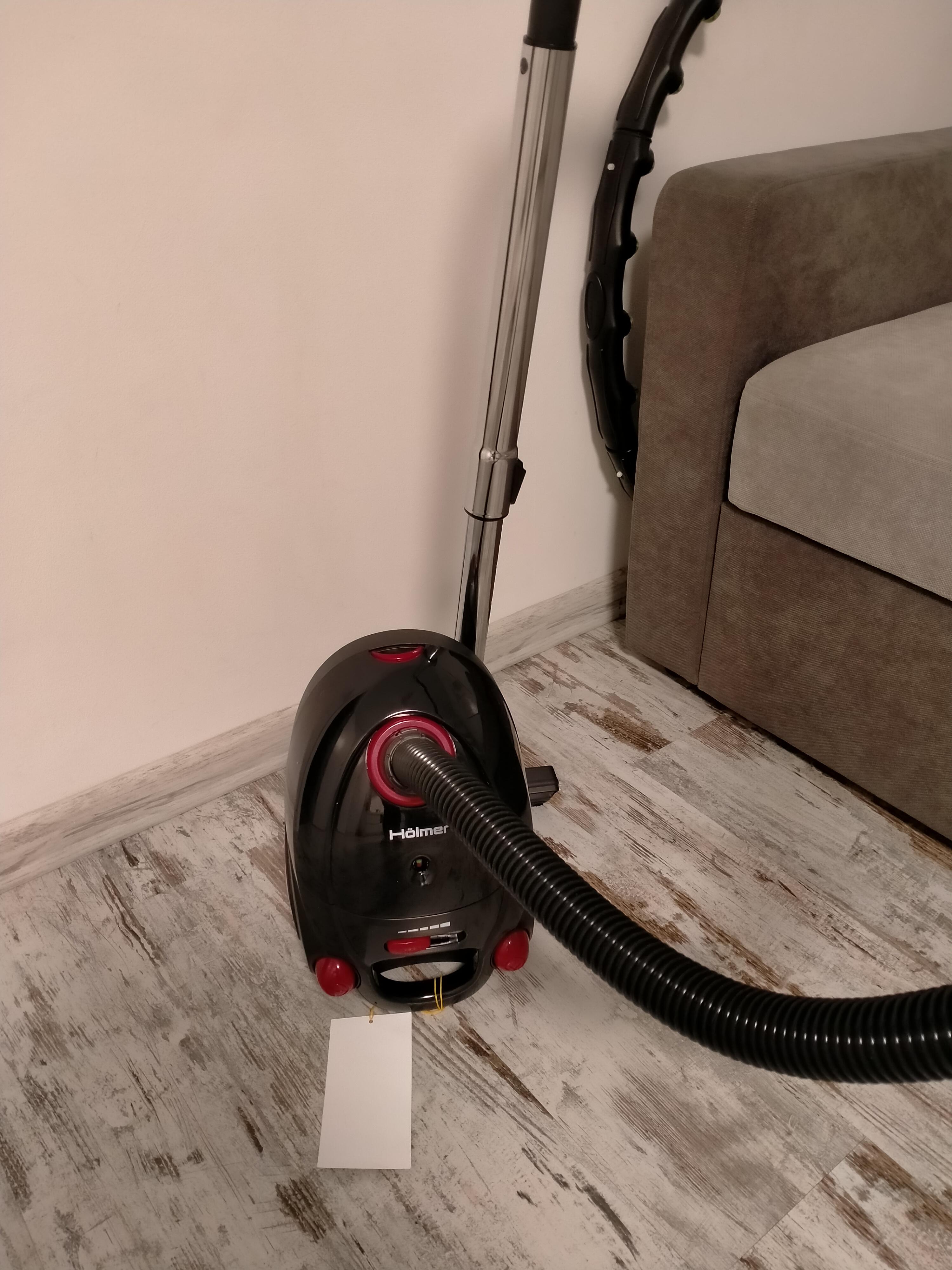 Пылесос Holmer HVC-09 ECO black в реальных условиях использования от покупателя Ольга.