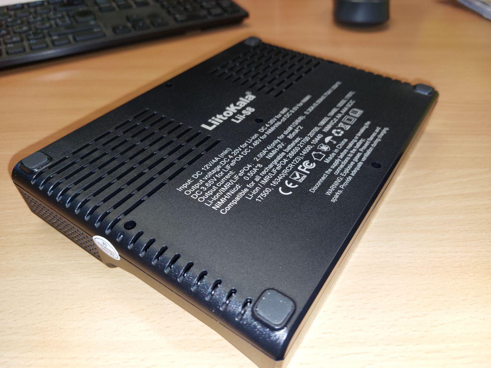 Фото: Зарядний пристрій інтелектуальний Liitokala Lii-S8 для акумуляторів Li-ion/NiMH/NiCd (2654603882), надіслане покупцем Костянтин Зарядний пристрій інтелектуальний Liitokala Lii-S8 для акумуляторів Li-ion/NiMH/NiCd (2654603882) у реальних умовах використання від покупця Костянтин.