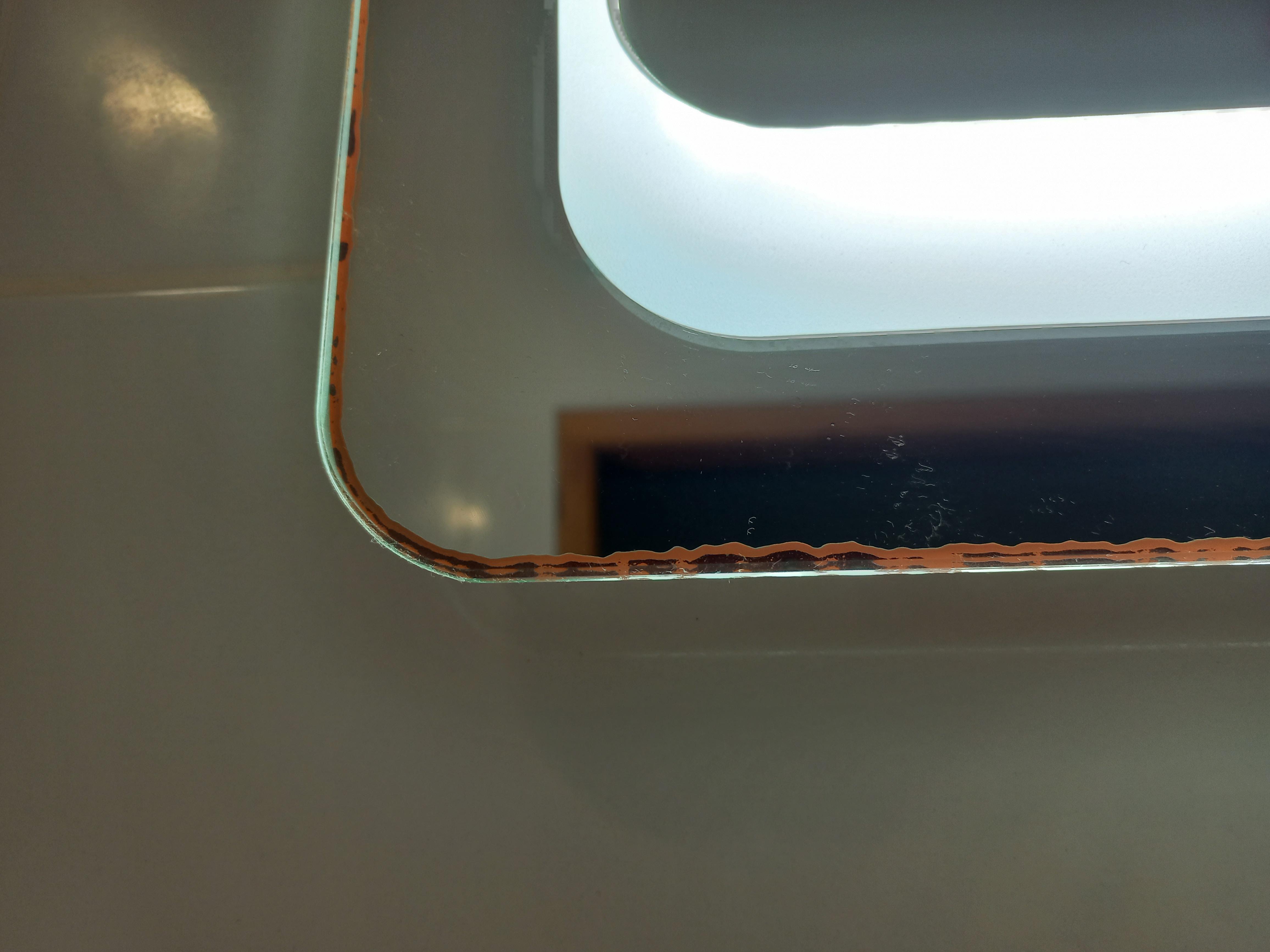 Зеркало Aqua Rodos Омега 80х70 см в реальных условиях использования от покупателя Володимир.