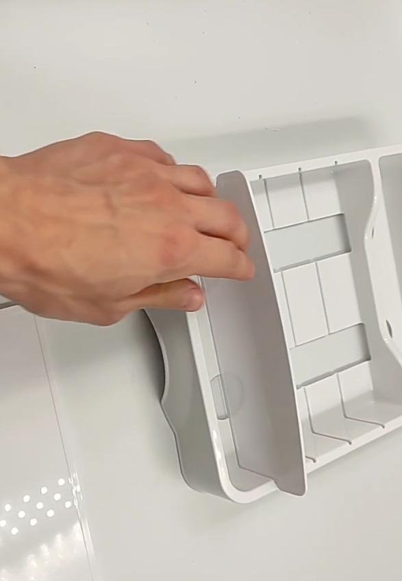 Кухонна підставка-органайзер-тримач для кришок, мисок, виделок, ложок (20633087) у реальних умовах використання від покупця Ірина Шаповал Олександрівна.