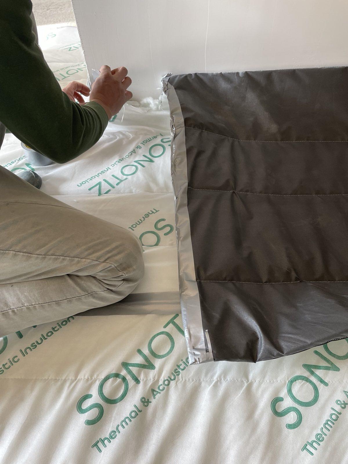 Фото: Термозвукоизол Sonotiz, отправлено пользователем Дмитро Термозвукоизол Sonotiz в реальных условиях использования от пользователя Дмитро.