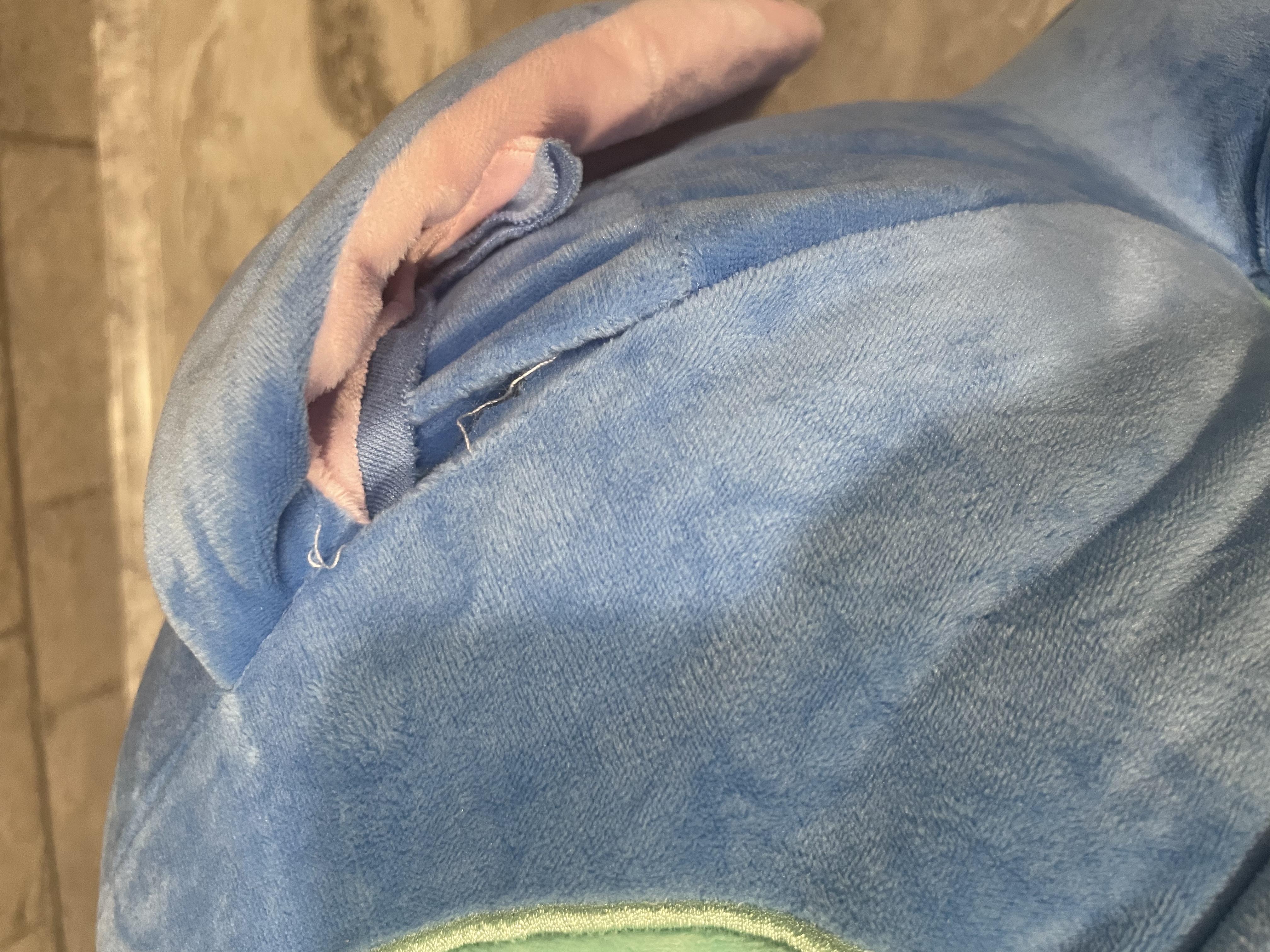 Игрушка мягкая Стич плюшевый 35 см Синий (5027) в реальных условиях использования от покупателя Олег.