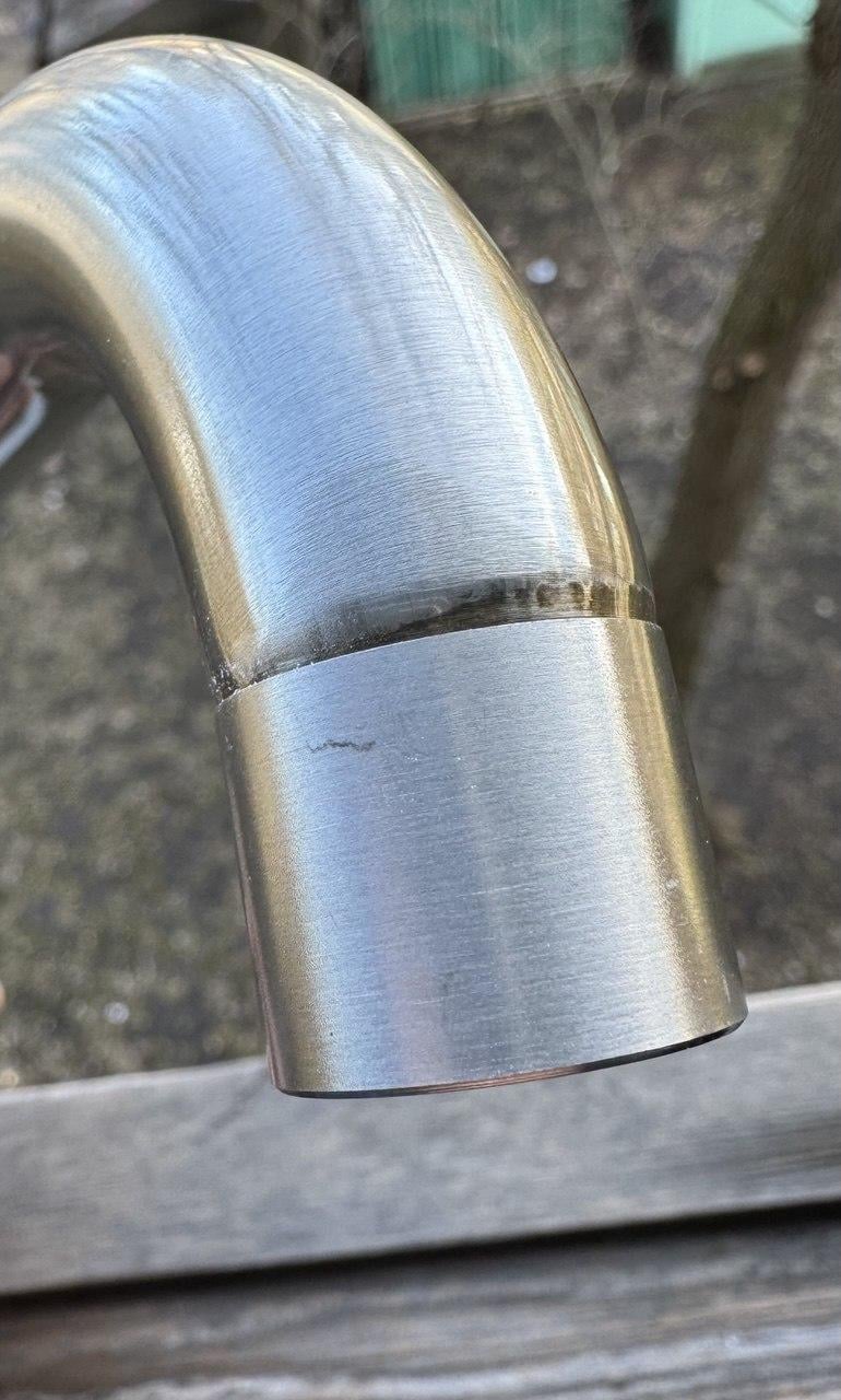 Фото: Змішувач для кухні EcoMIX ALPEN AISI-203L-WH, надіслане покупцем Володимир Змішувач для кухні EcoMIX ALPEN AISI-203L-WH у реальних умовах використання від покупця Володимир.