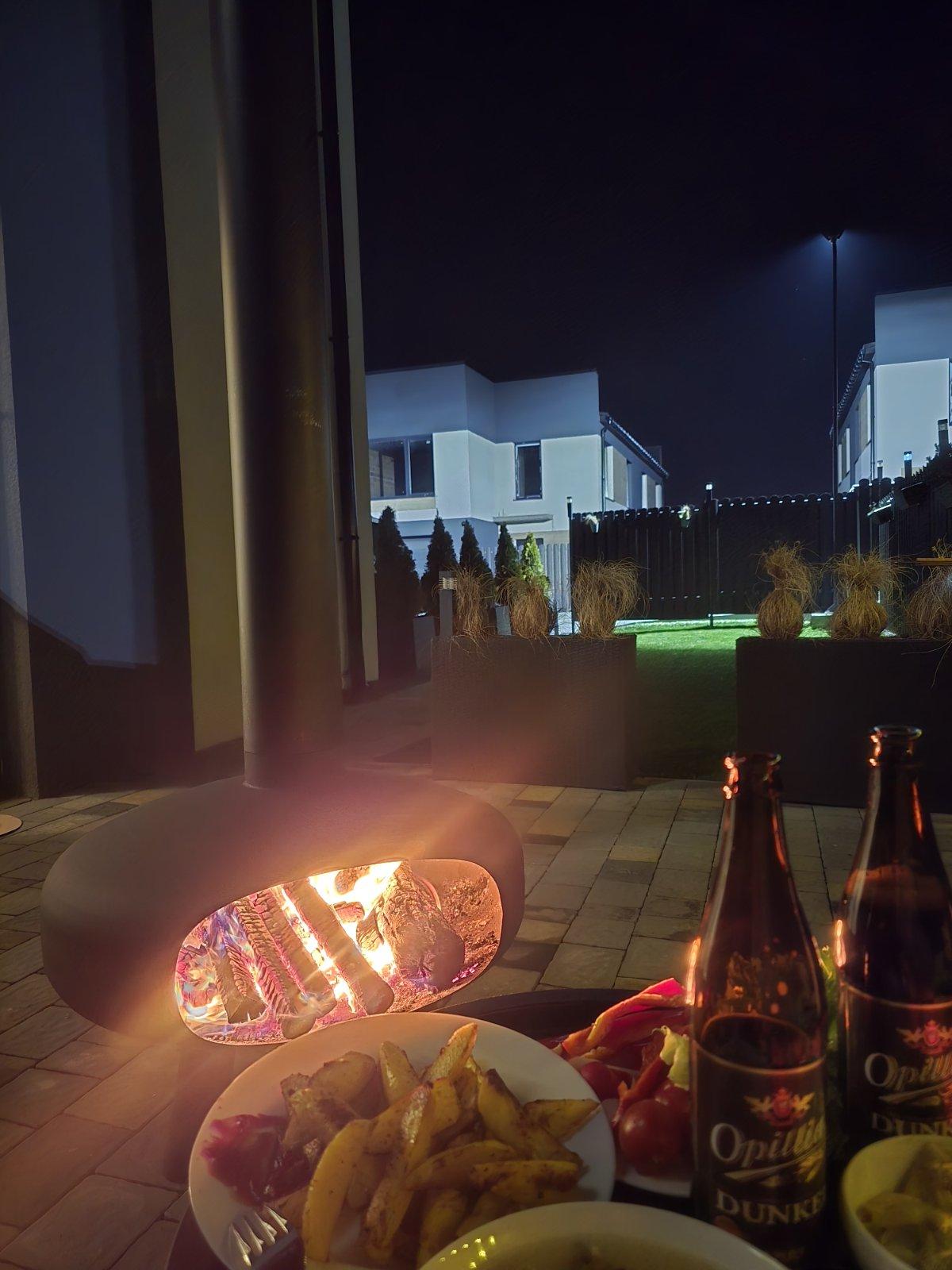 Гриль-очаг OXA Blaze 	680х750х656 в реальных условиях использования от покупателя Олександра.