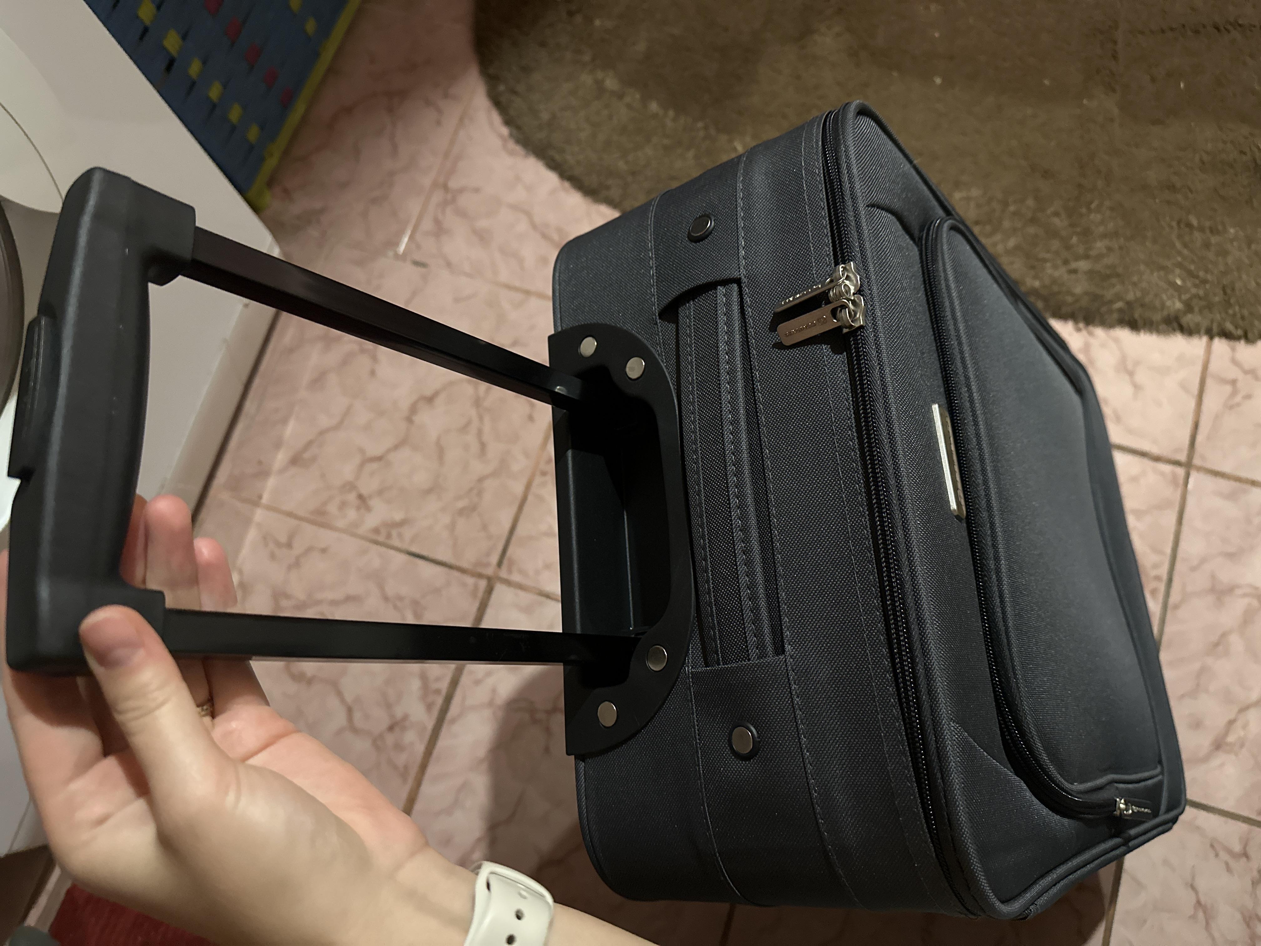 Чемодан Compass MS-2502 80 л коричневый 46x27x74 см L в реальных условиях использования от покупателя Вікторія.