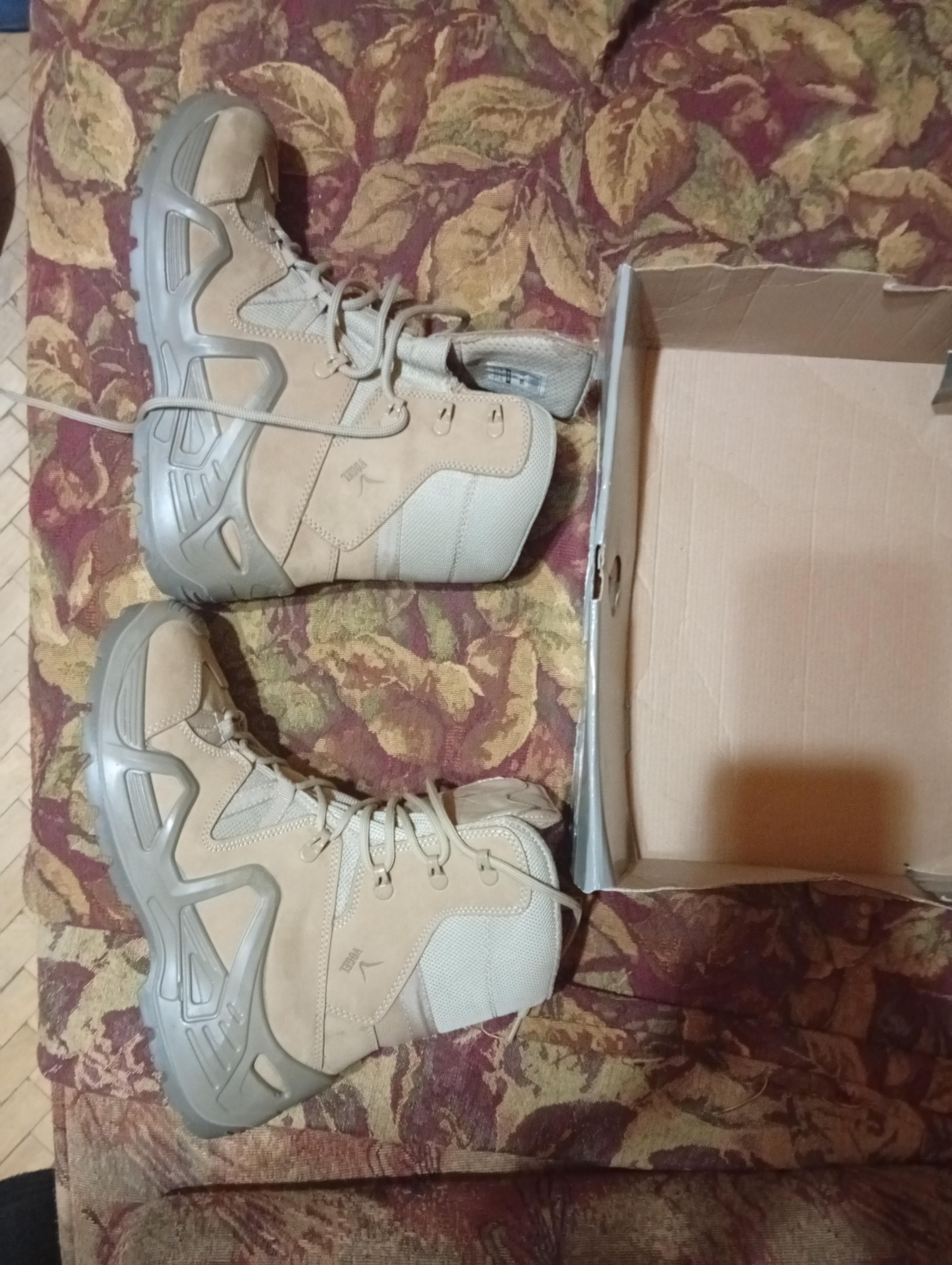 Ботинки тактические Vogel Tactical М1491 р.41 песочный в реальных условиях использования от покупателя Анастасія.