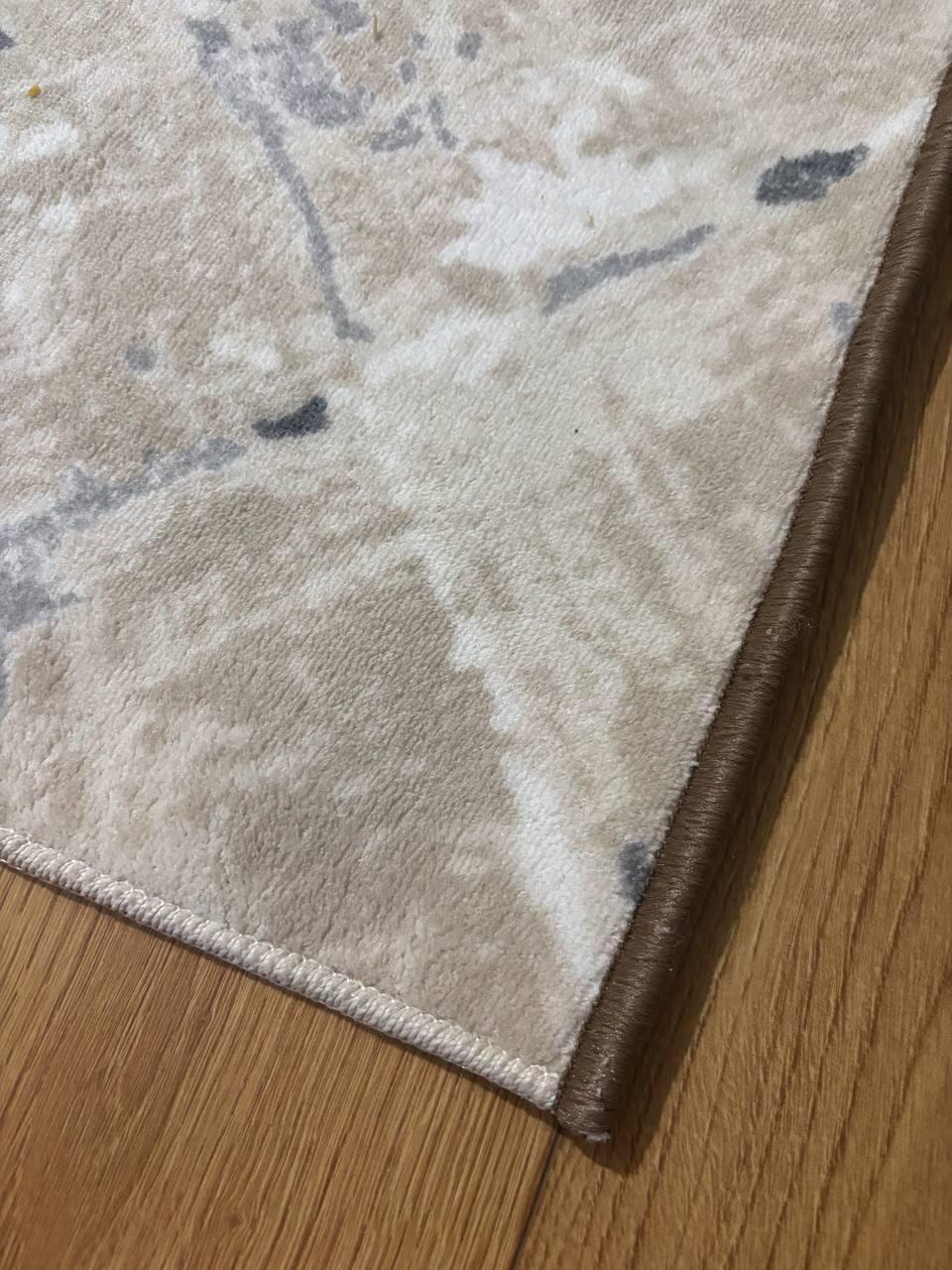 Фото: Ковер на силиконовой основе противоскользящий DAKARIA Soft Run 4003M 2x2 м Бежевый (00-00019891), отправлено покупателем Ірина Ковер на силиконовой основе противоскользящий DAKARIA Soft Run 4003M 2x2 м Бежевый (00-00019891) в реальных условиях использования от покупателя Ірина.