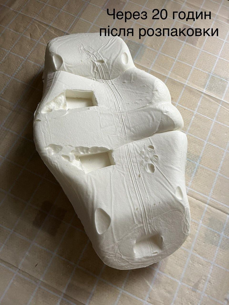 Подушка ортопедическая фигурная для сна с поддержкой шеи 30х50 см Серый (LY-91) в реальных условиях использования от покупателя Людмила.