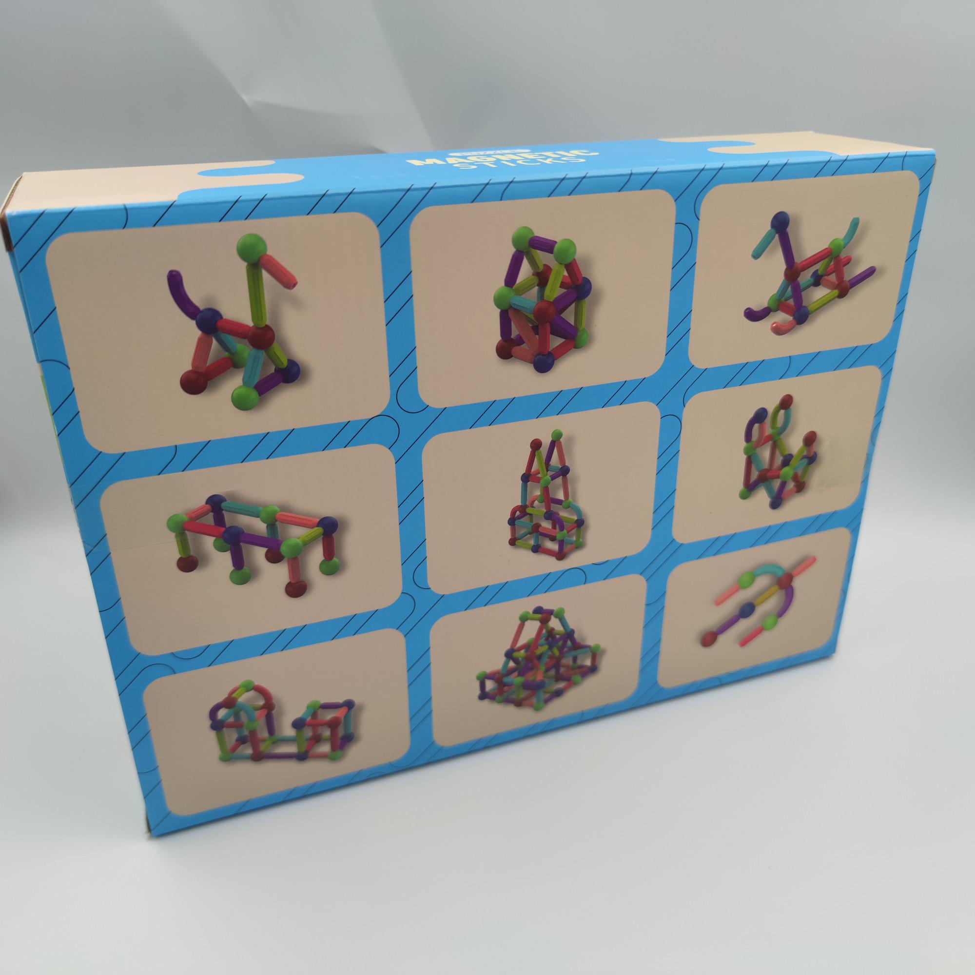 Фото: Конструктор 3D детский магнитный набор Magnetic Sticks для развития 64 дет. (12539230), отправлено покупателем Кириченко Марія Конструктор 3D детский магнитный набор Magnetic Sticks для развития 64 дет. (12539230) в реальных условиях использования от покупателя Кириченко Марія.