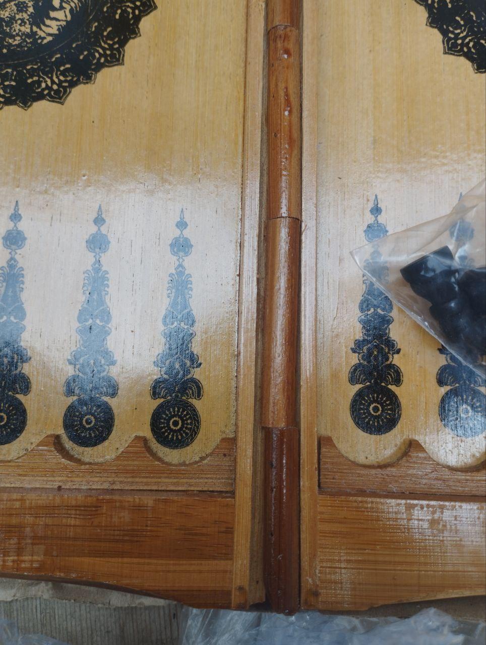 Фото: Нарди з шахами бамбукові "Баку" (1979076690), надіслане користувачем Данило Нарди з шахами бамбукові "Баку" (1979076690) у реальних умовах використання від користувача Данило.