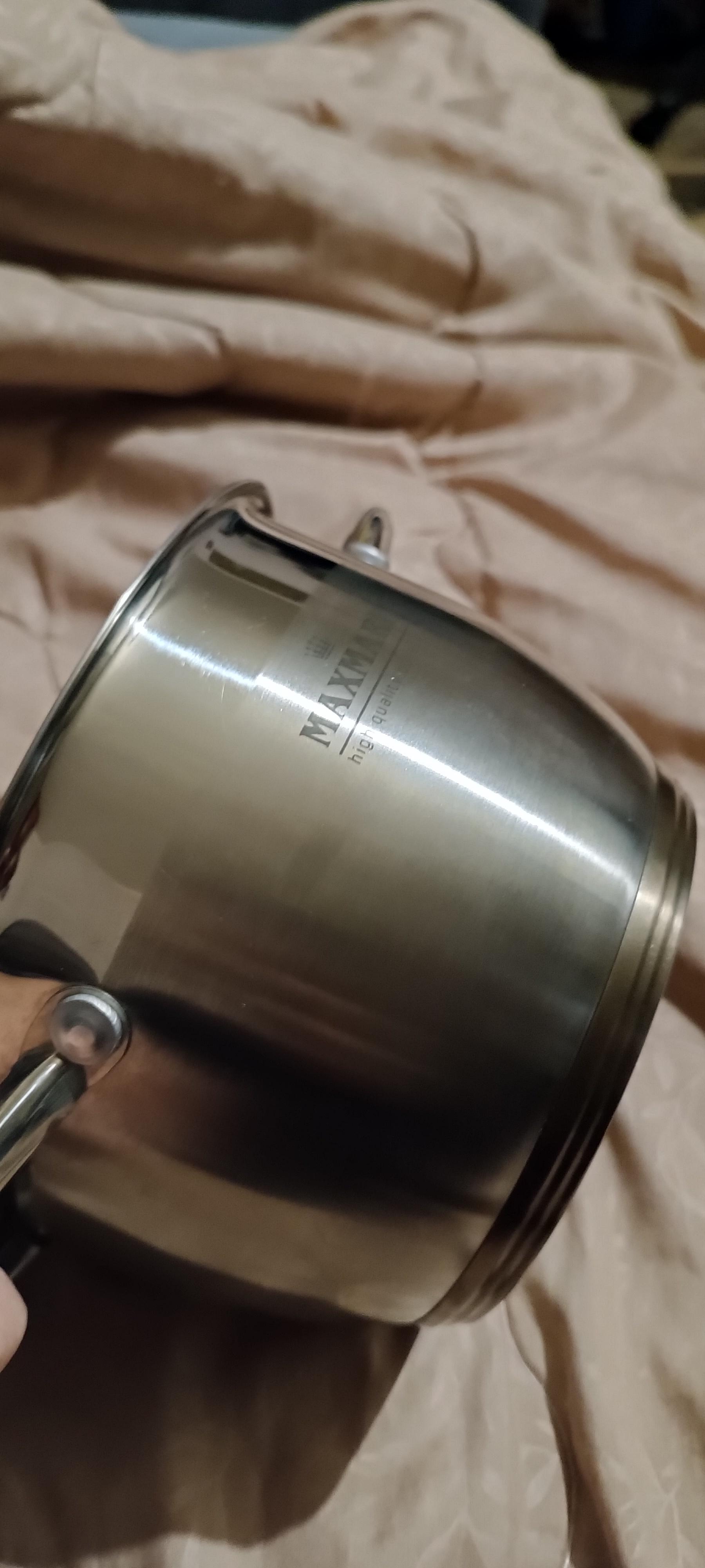 Набор кастрюль Maxmark 12 предметов MK-VS8512A в реальных условиях использования от покупателя Ольга.