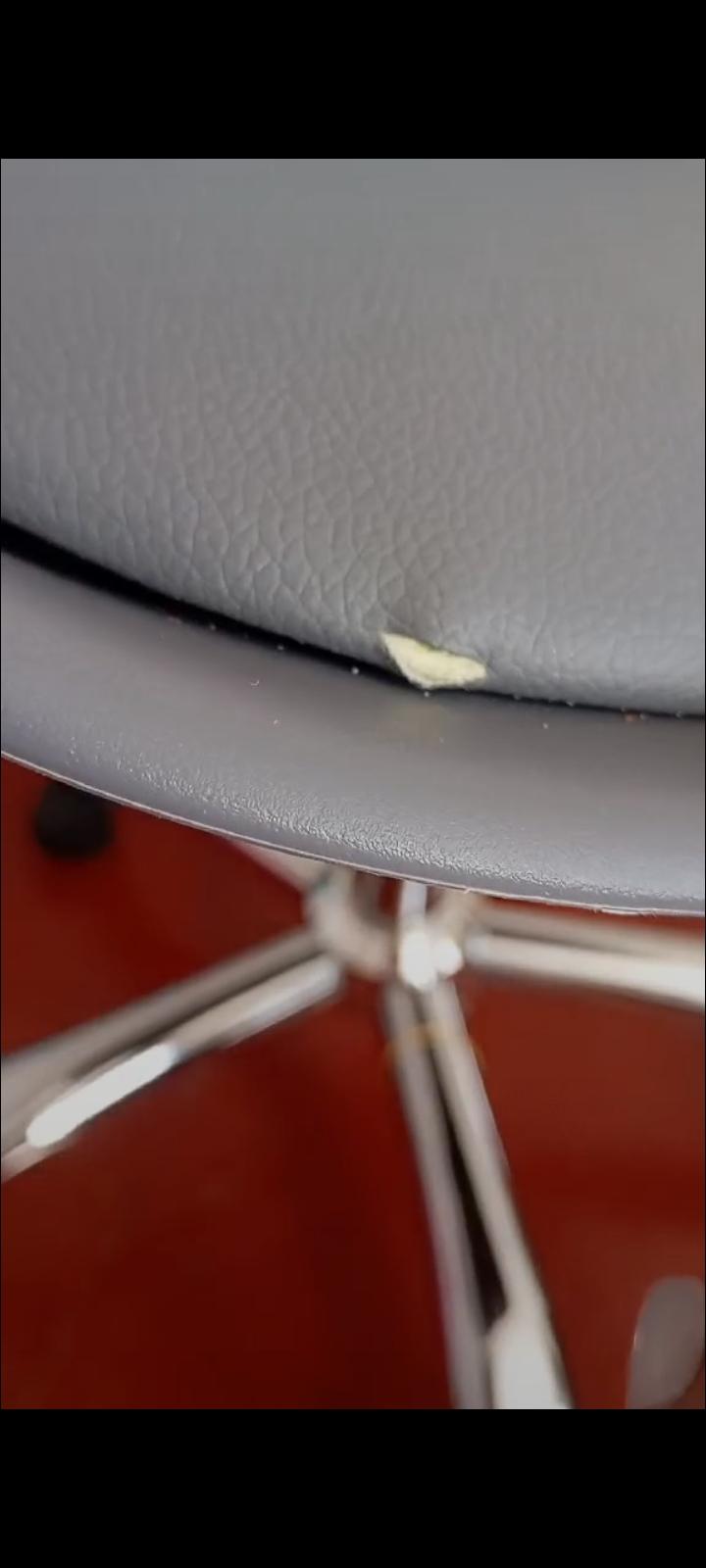 Крісло офісне комп'ютерне Bonro B-487 на колесах Сірий (3537) у реальних умовах використання від користувача Єлизавета.