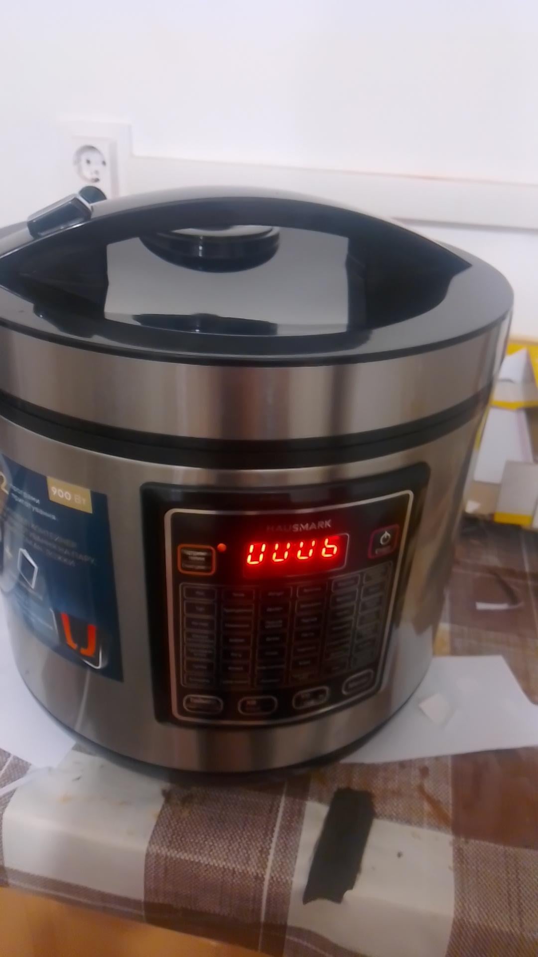 Мультиварка HausMark HMCI-1842 в реальных условиях использования от пользователя Андрій.