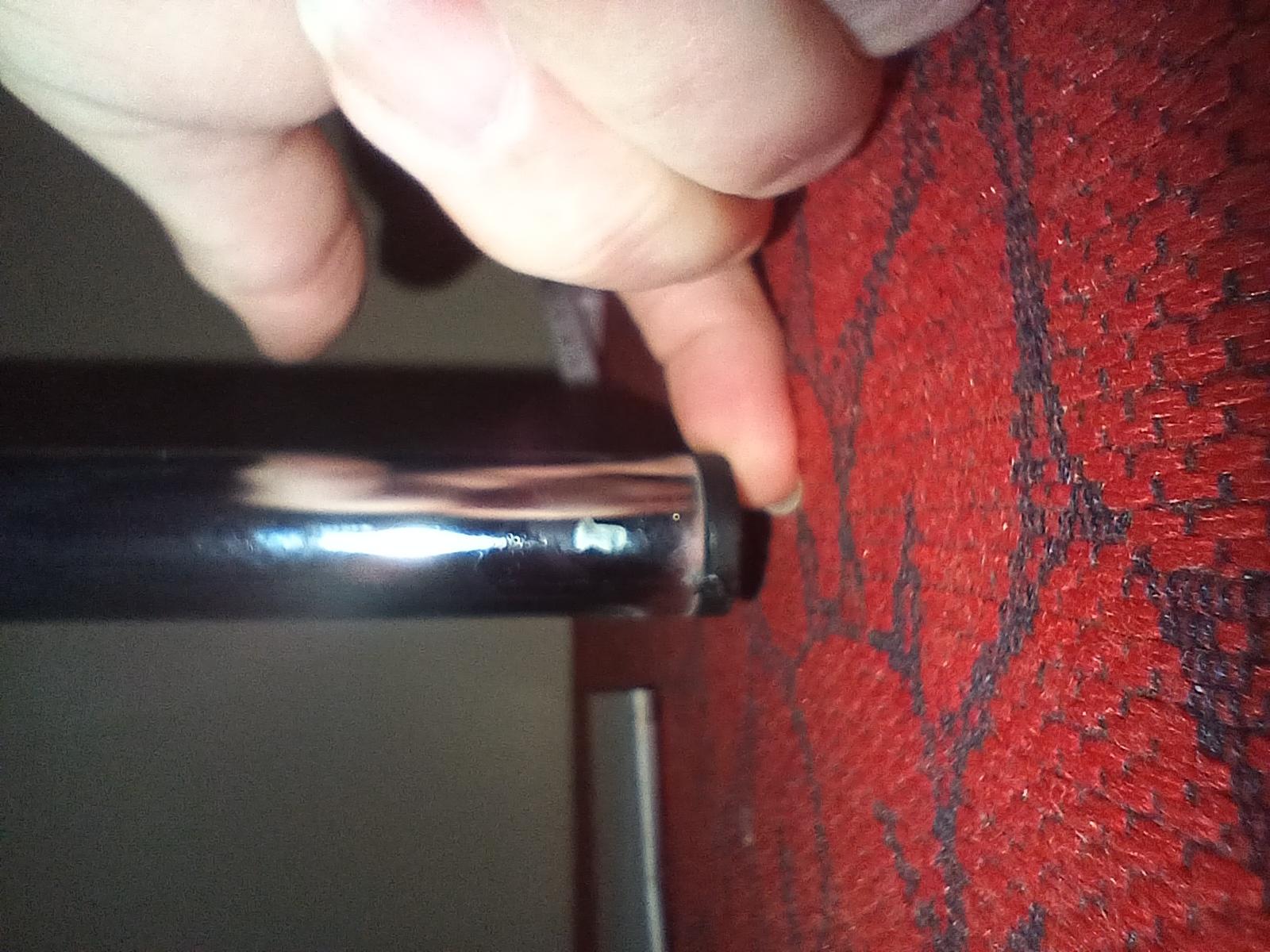 Стул Nowy Styl CADDY chrome (BOX) (CH) V-18 молочный / хром в реальных условиях использования от покупателя Наталі.