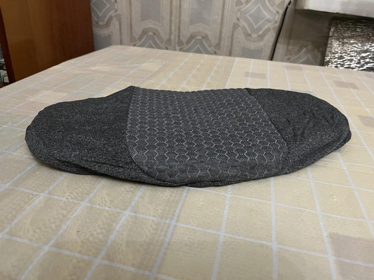 Подушка ортопедическая фигурная для сна с поддержкой шеи 30х50 см Серый (LY-91) в реальных условиях использования от покупателя Людмила.