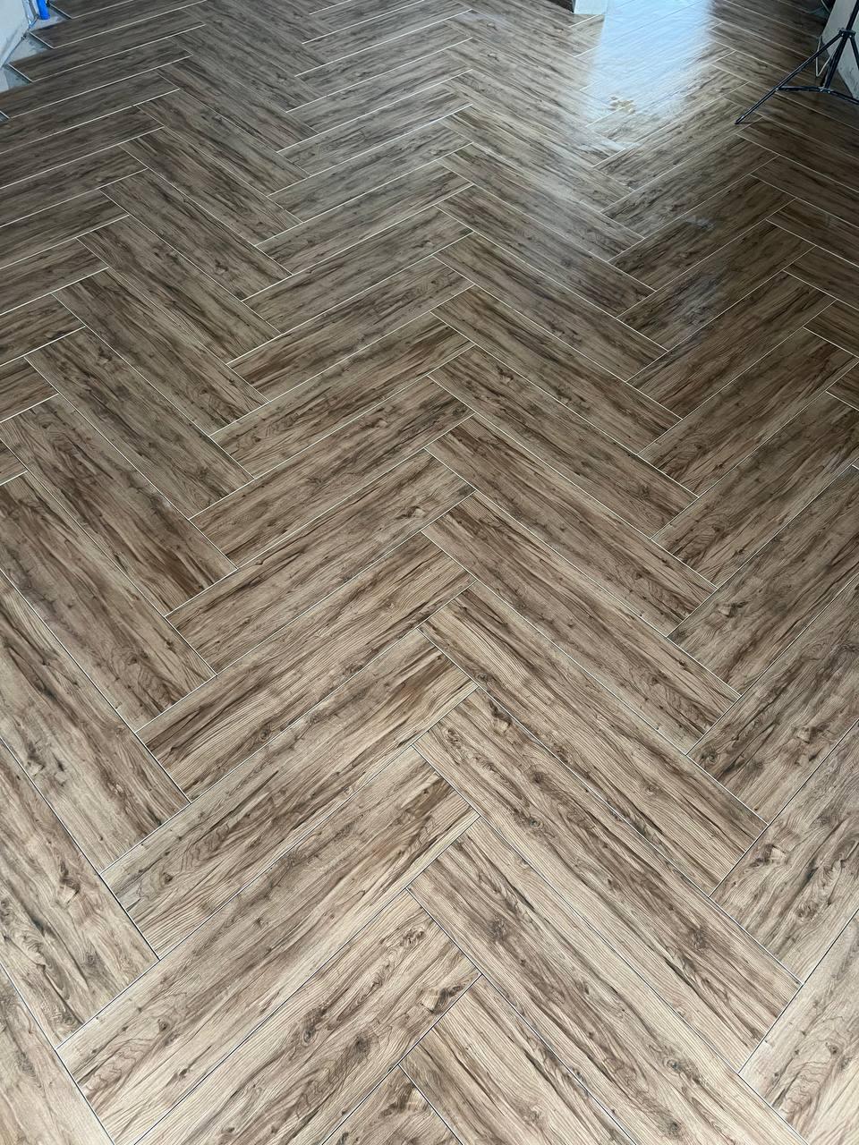 Плитка Allore Group Tavolina Brown F PR R Mat 22,5x90 см у реальних умовах використання від користувача Максим.