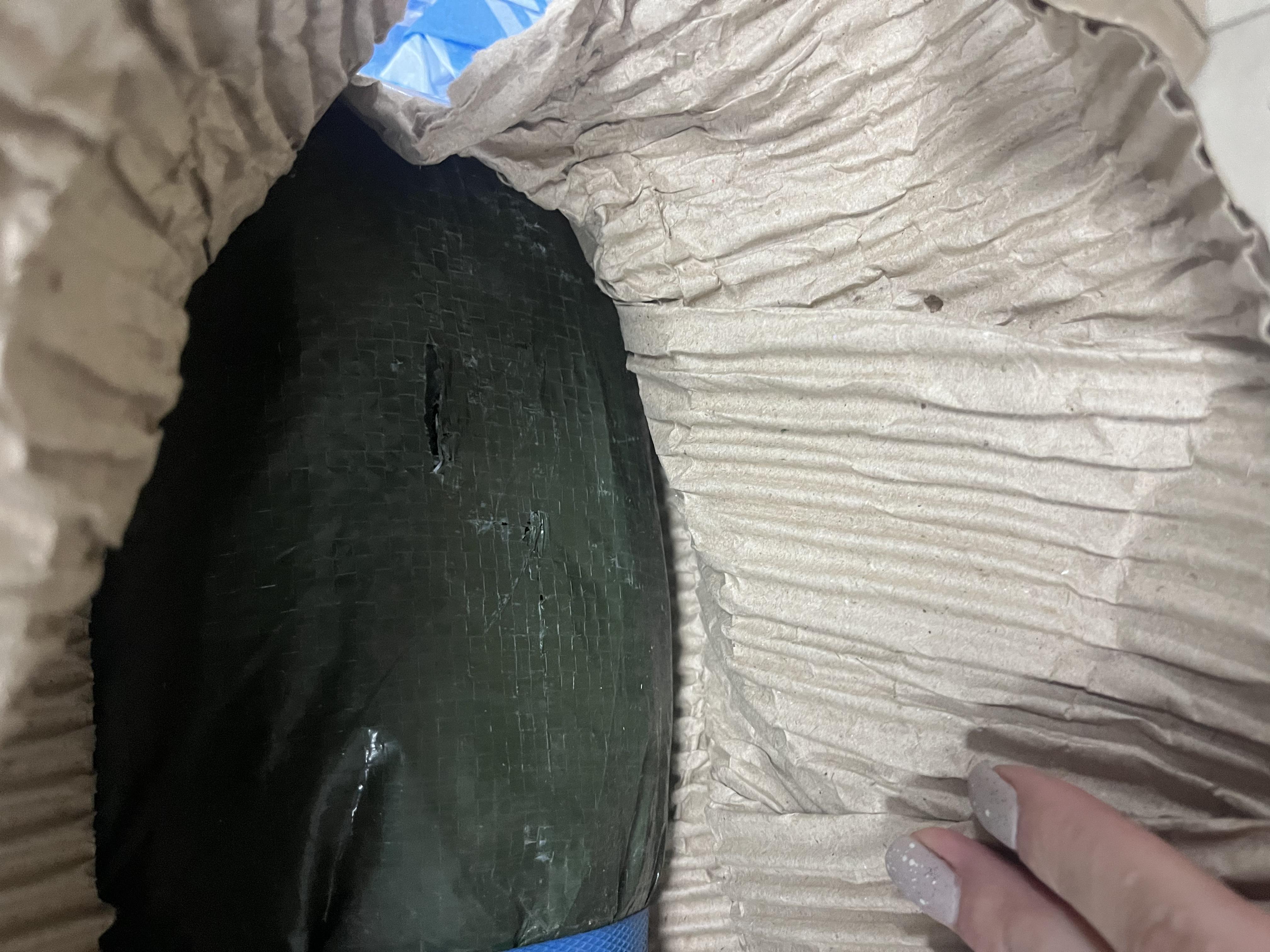 Тент AgroStar с люверсами тарпаулин 100 г/м2 4x5 м Зеленый (BF-А0049293) в реальных условиях использования от покупателя Альона.