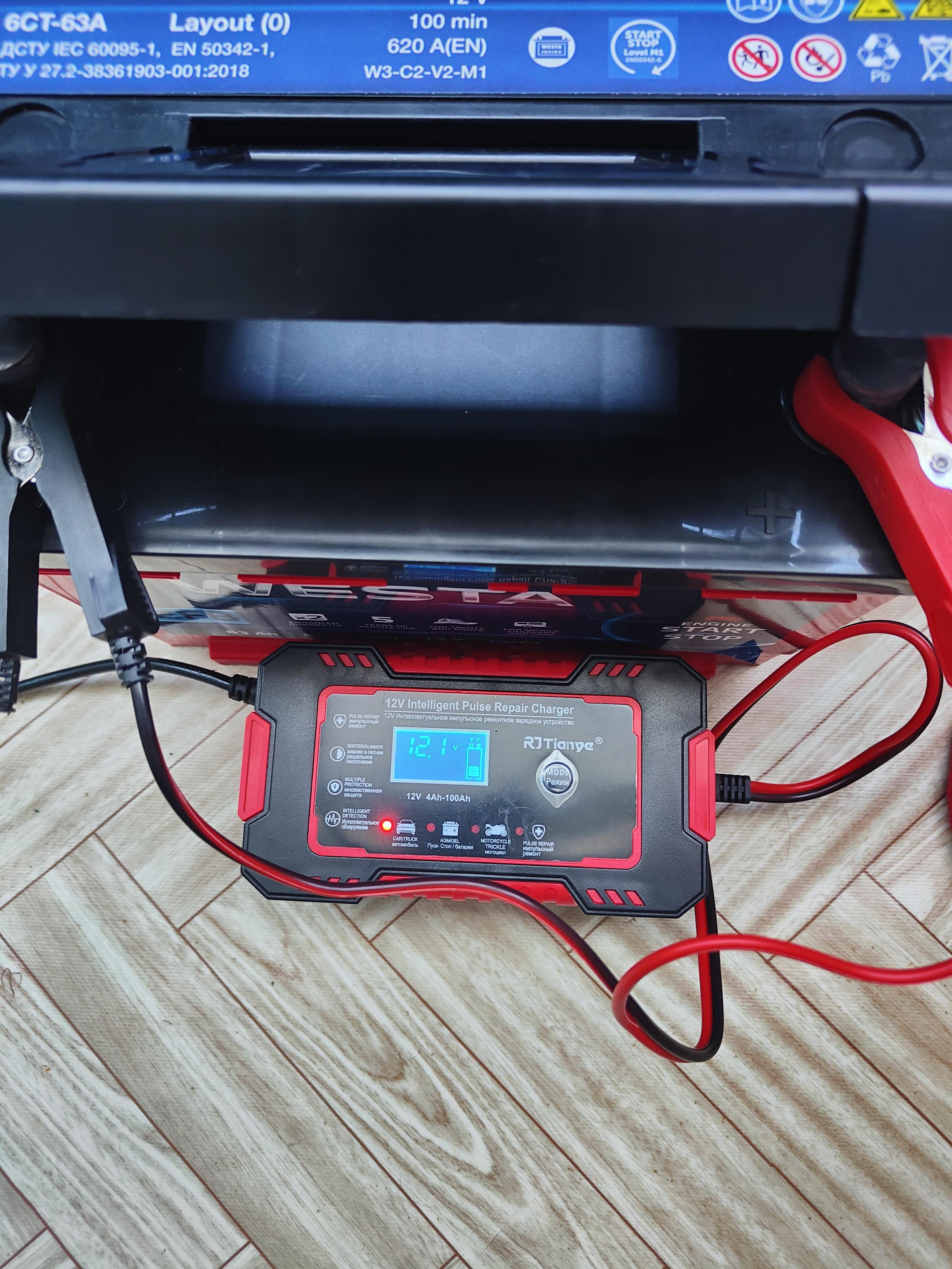 Аккумулятор автомобильный Westa 6CT-63 А 63Ah 620A 12V «+» справа (WEFB630) в реальных условиях использования от покупателя Сергій Івченко.