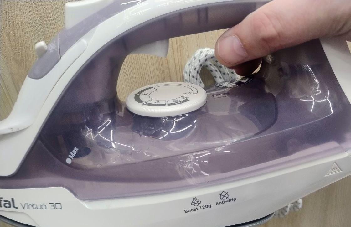 Праска Tefal Virtuo 30 FV2C43E0 у реальних умовах використання від користувача Ольга Тодорко.