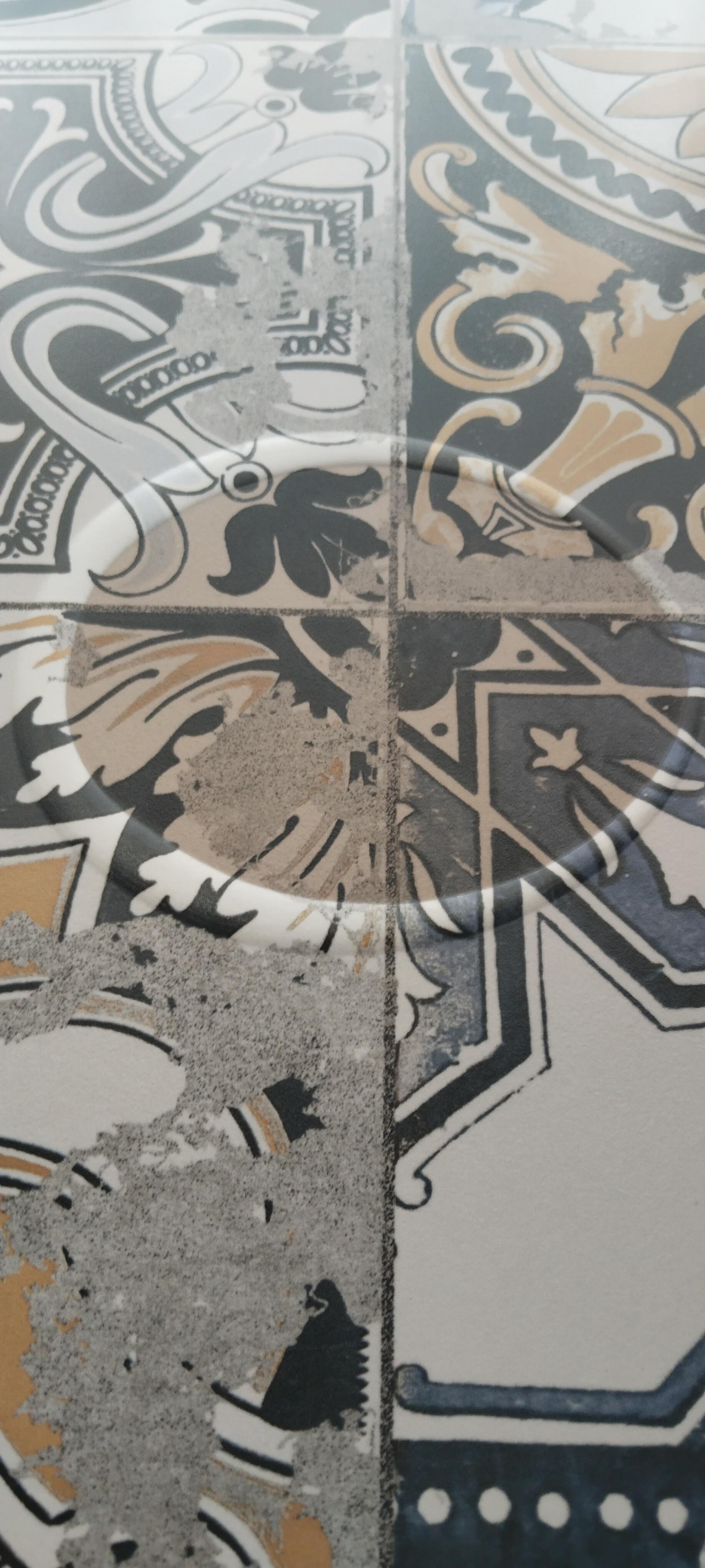 Плитка Golden Tile Beton Art Patchwork grey BA2560 60x60 см у реальних умовах використання від покупця Алена.