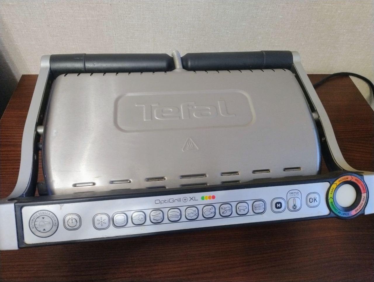 Контактный гриль Tefal GC724D12 OptiGrill+XL в реальных условиях использования от пользователя Наталія Світлова.