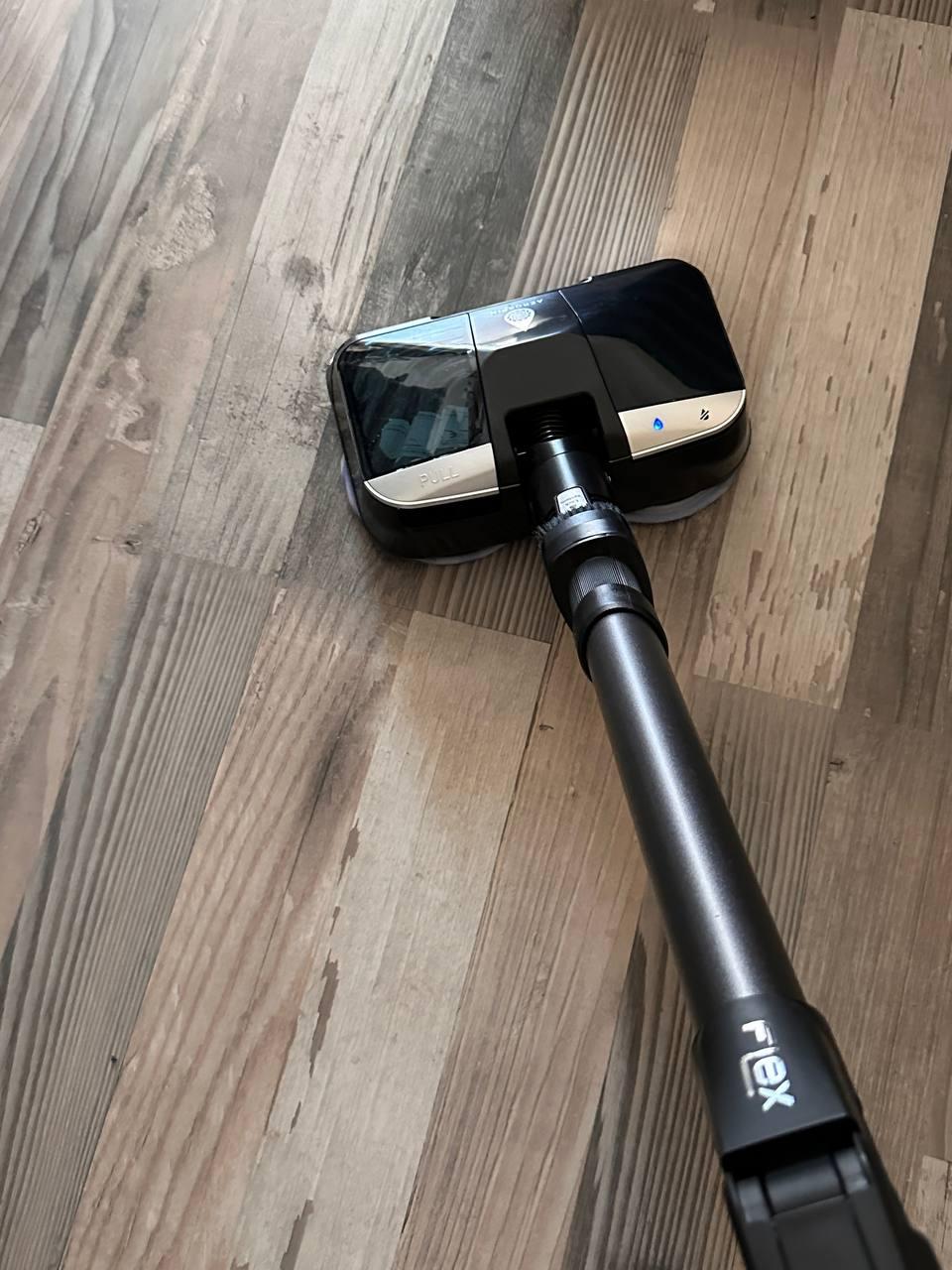 Фото: Пылесос аккумуляторный Rowenta X-Force Flex 12.60 Neo Allergy Aqua RH9LC1WO blue, отправлено пользователем Віра Гайдук Пылесос аккумуляторный Rowenta X-Force Flex 12.60 Neo Allergy Aqua RH9LC1WO blue в реальных условиях использования от пользователя Віра Гайдук.