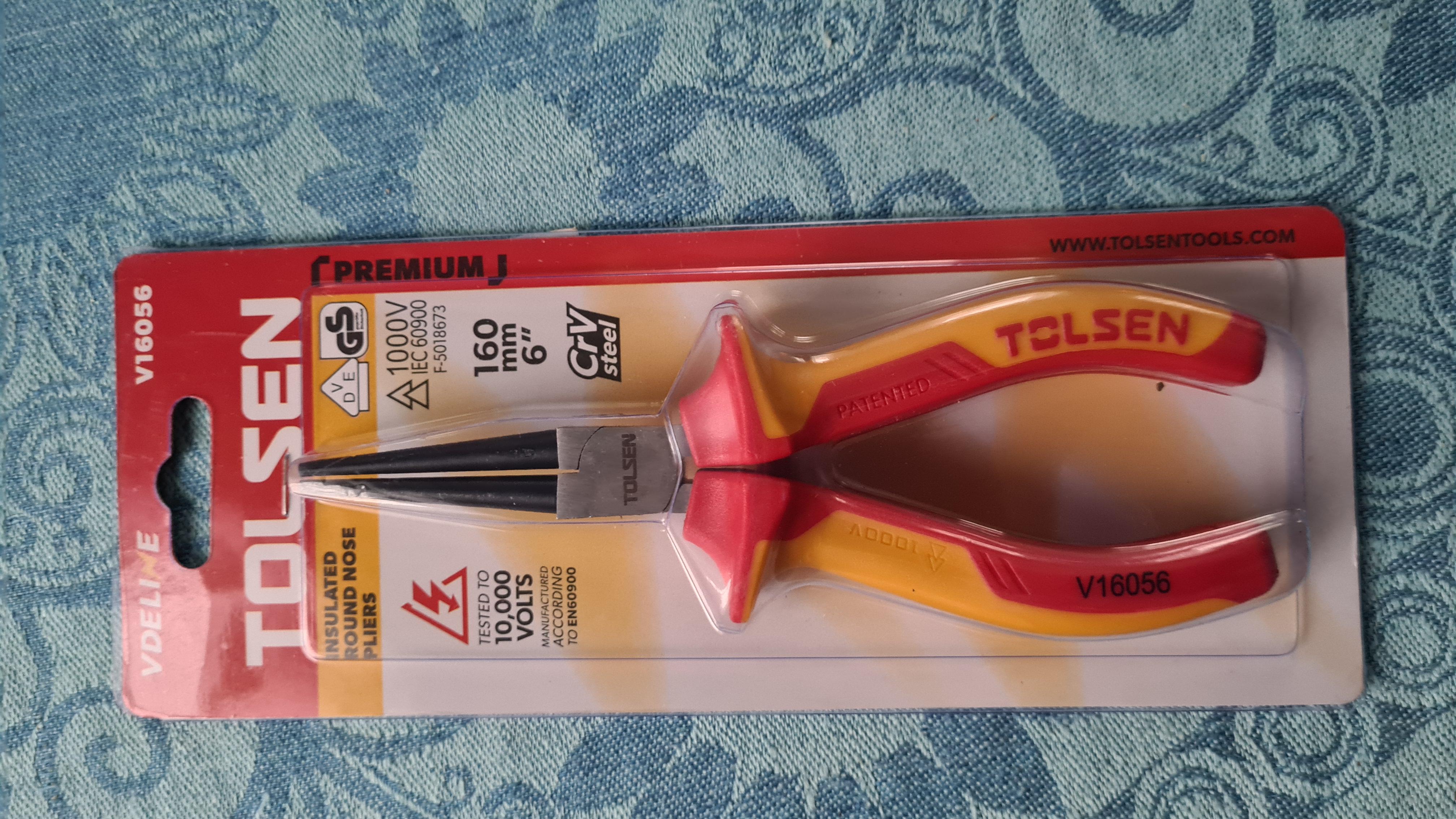 Круглогубцы Tolsen Premium V38166 в реальных условиях использования от покупателя Роман.