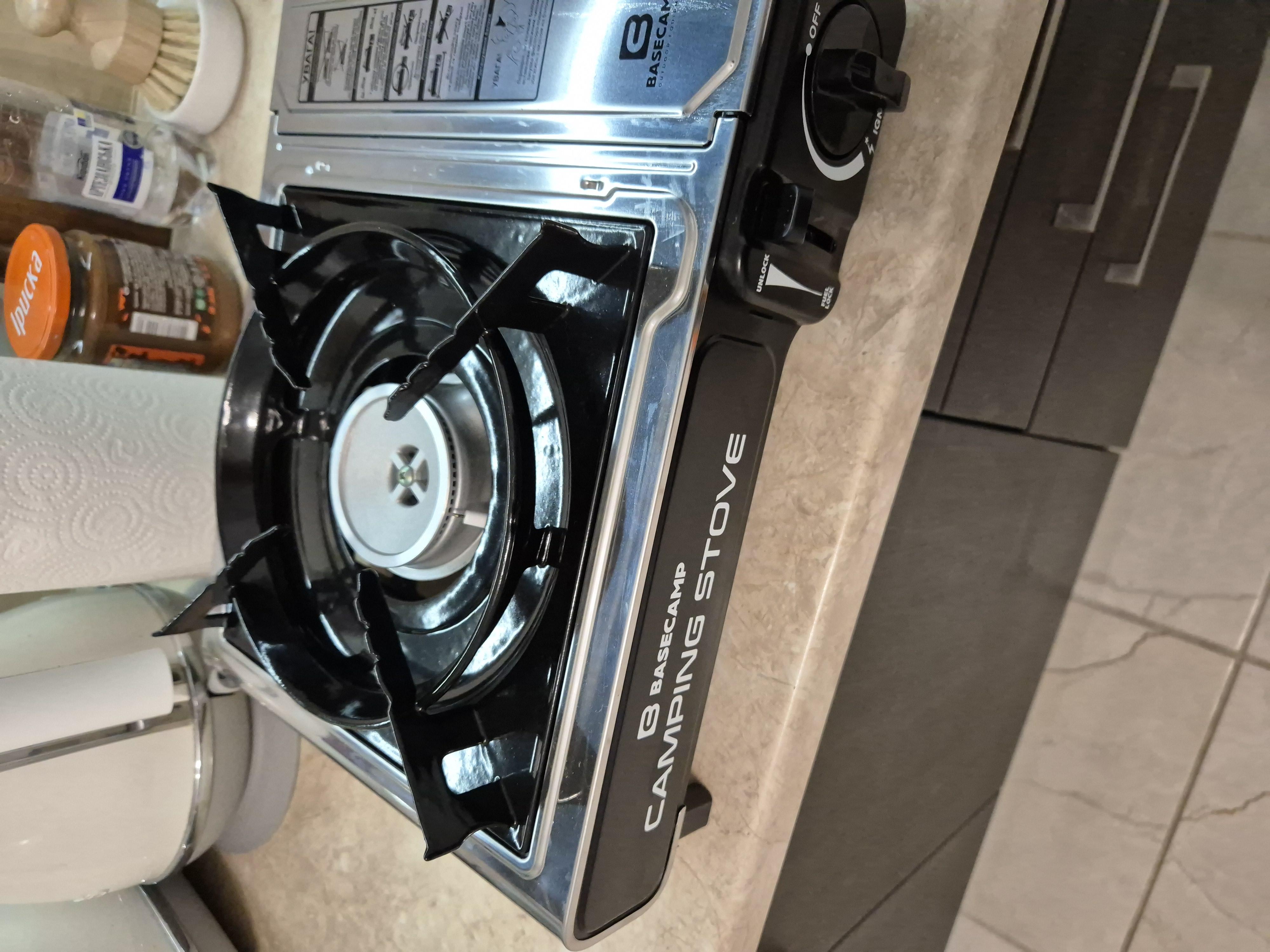 Плитка газовая BaseCamp Camping Stove (BCP 51100) в реальных условиях использования от покупателя Николай.
