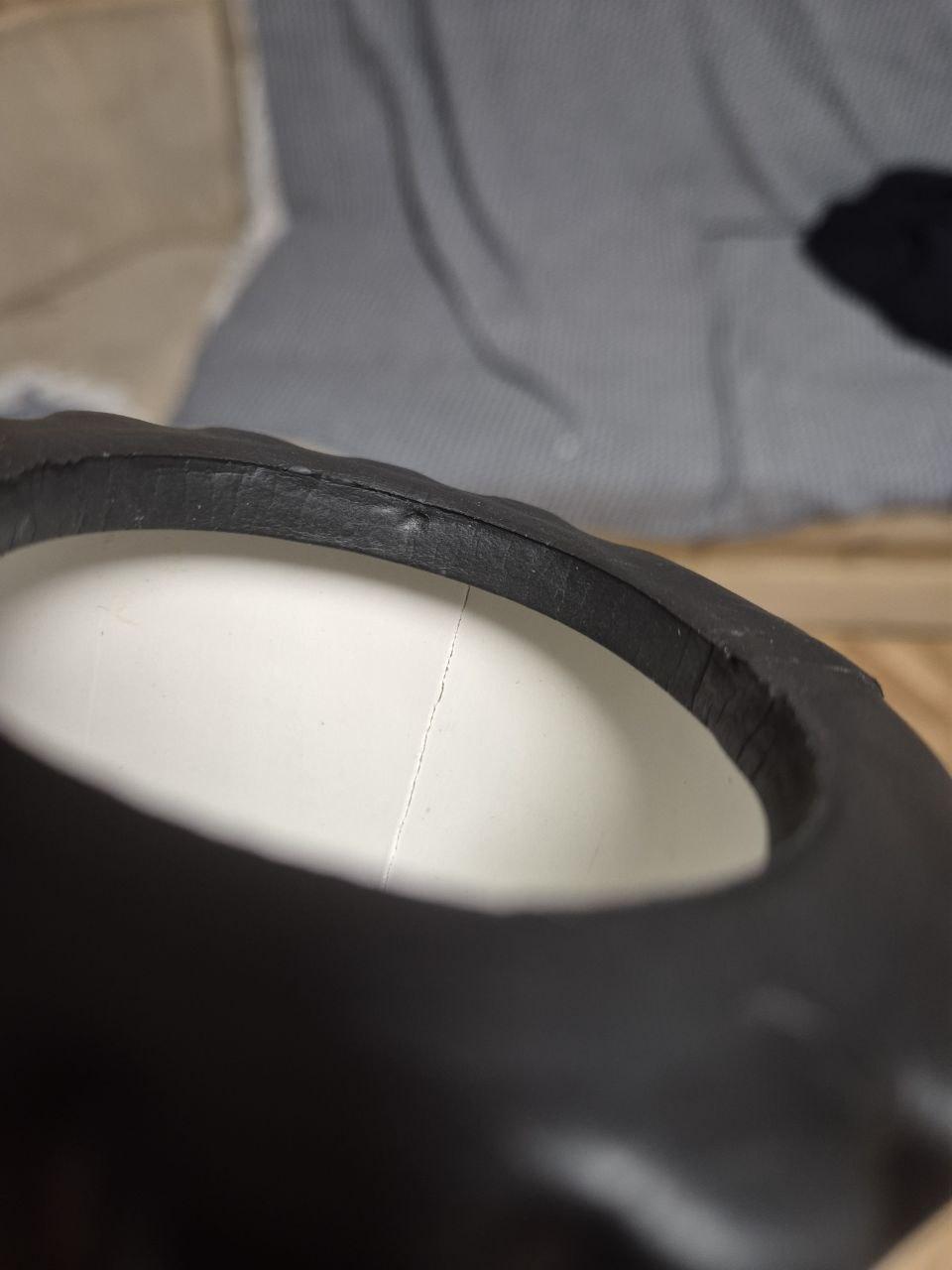 Ролик массажный EasyFit Grid Roller Mini фиолетовый 30 см в реальных условиях использования от пользователя Павел.