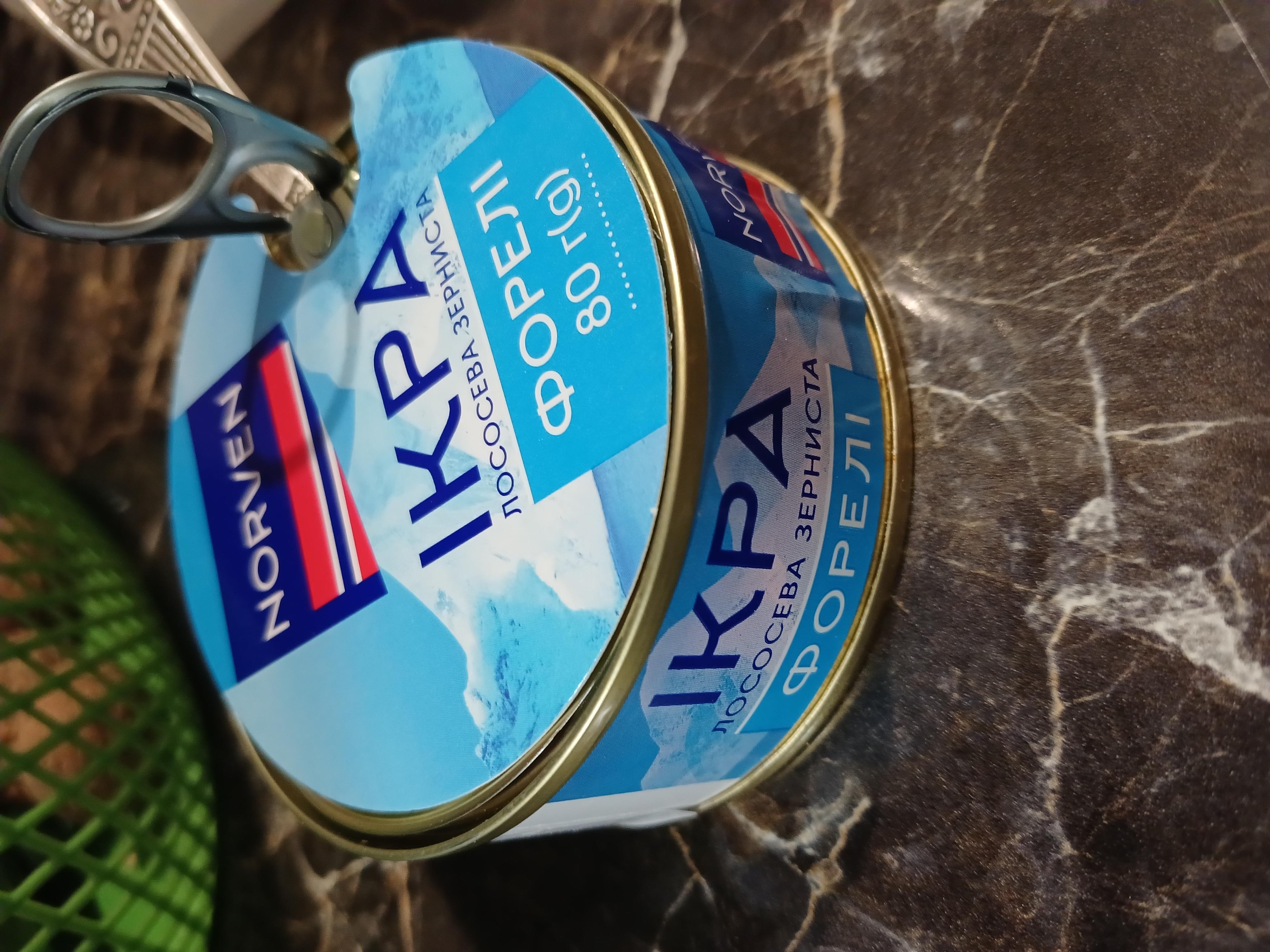 Фото: Икра Форели (4820224231884) 110г, отправлено пользователем Богдан Икра Форели (4820224231884) 110г в реальных условиях использования от пользователя Богдан.