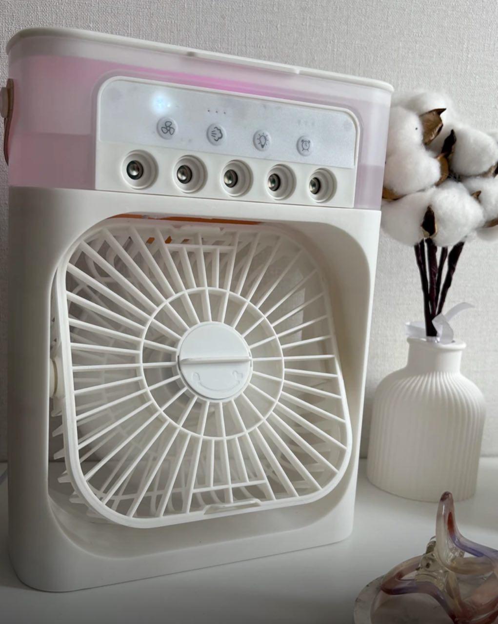 Кондиціонер настільний зі зволожувачем повітря акумуляторний (2602642078) у реальних умовах використання від покупця Інна Лудан.