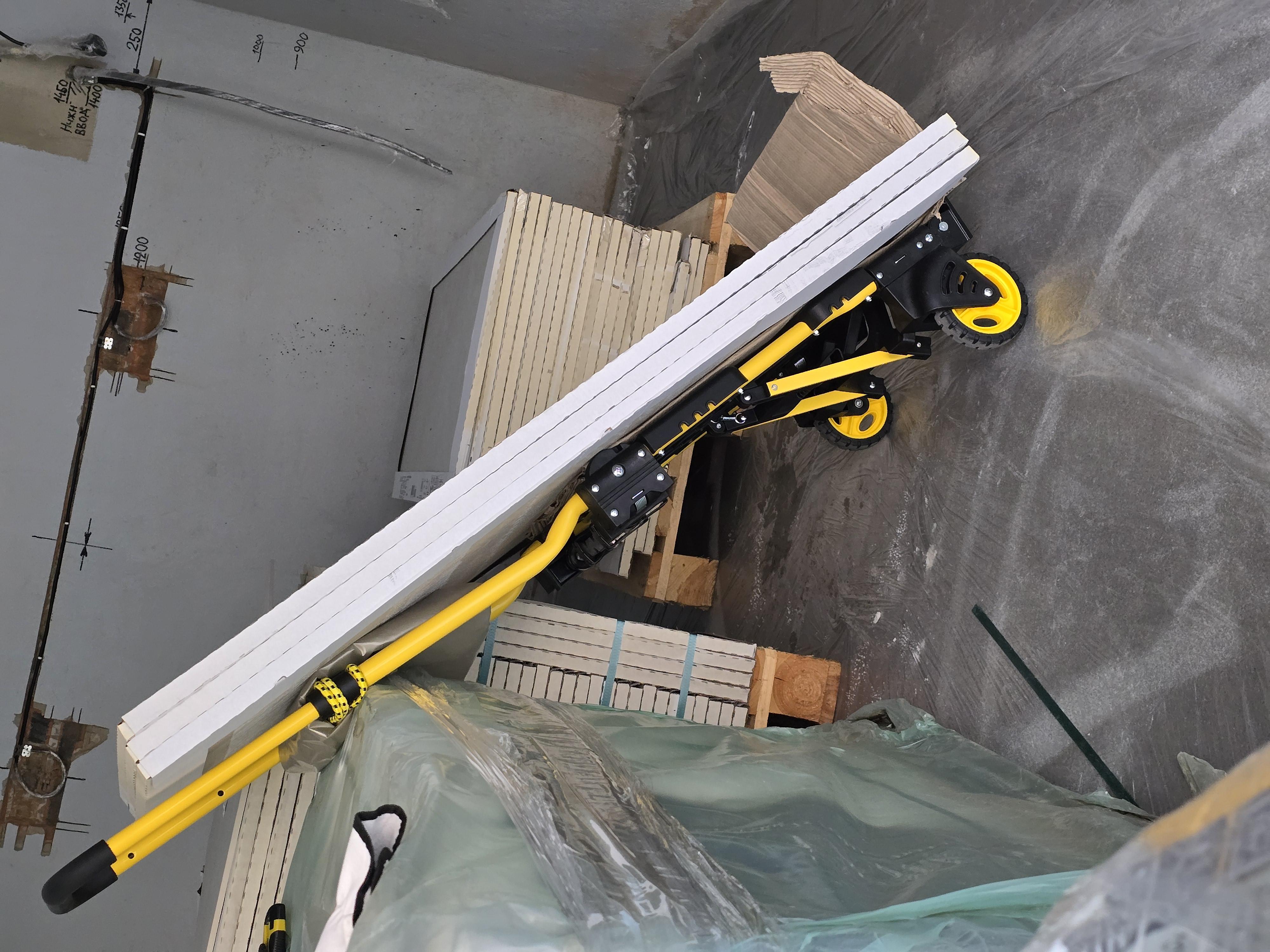 Тележка складская Stanley SXWT-FT585 в реальных условиях использования от пользователя Олег.