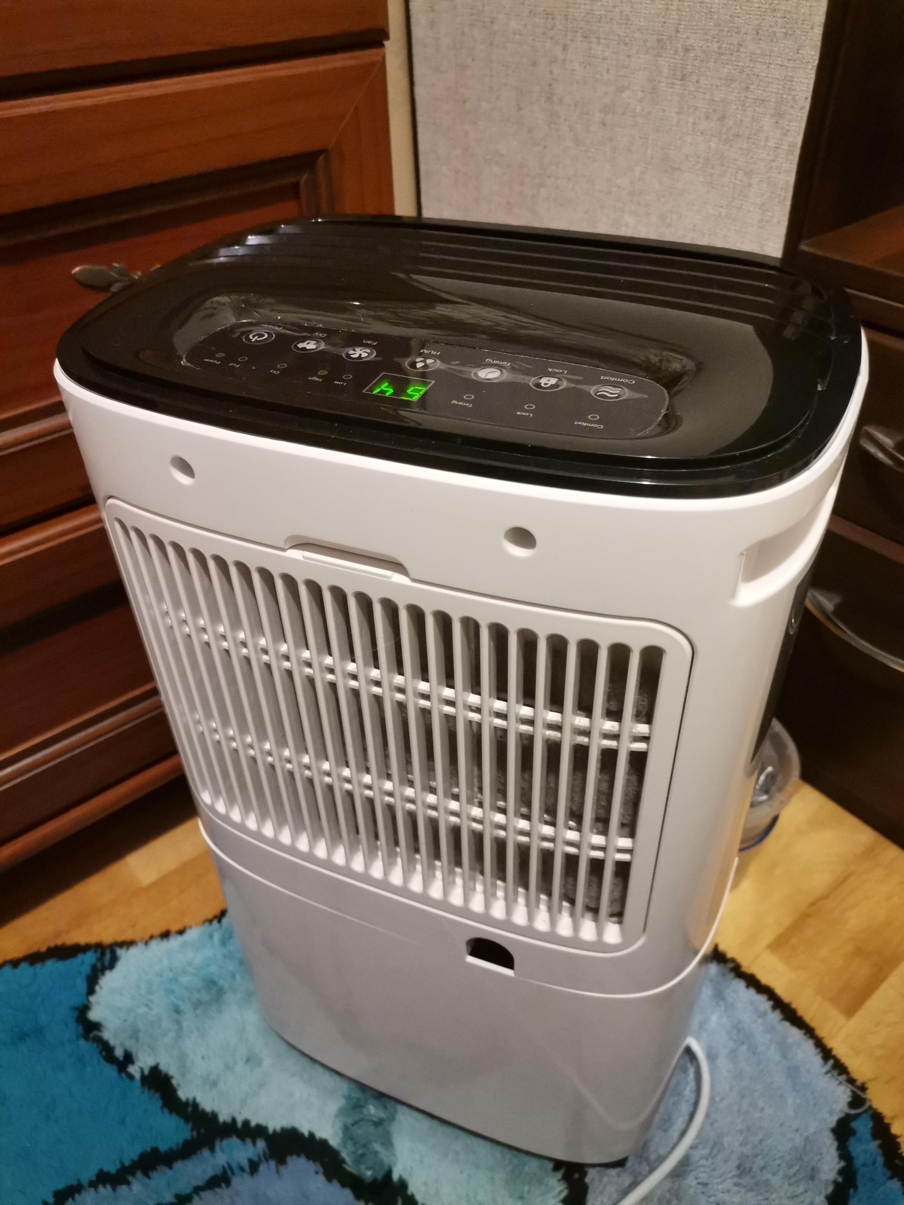 Осушитель воздуха Aircond D-12L (Aircond-D-12L) в реальных условиях использования от пользователя Ольга.