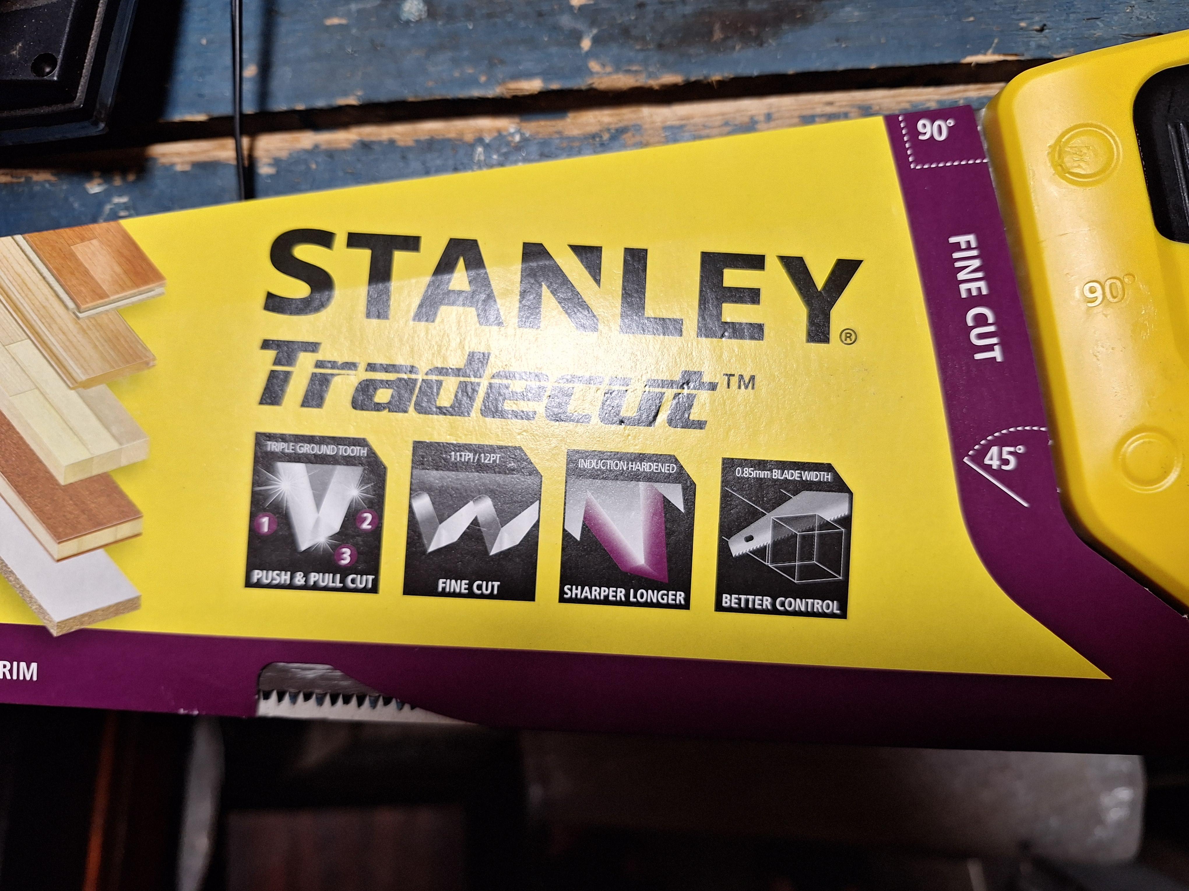 Пила по дереву 450 мм Stanley STHT20355-1 в реальных условиях использования от покупателя Сергій.