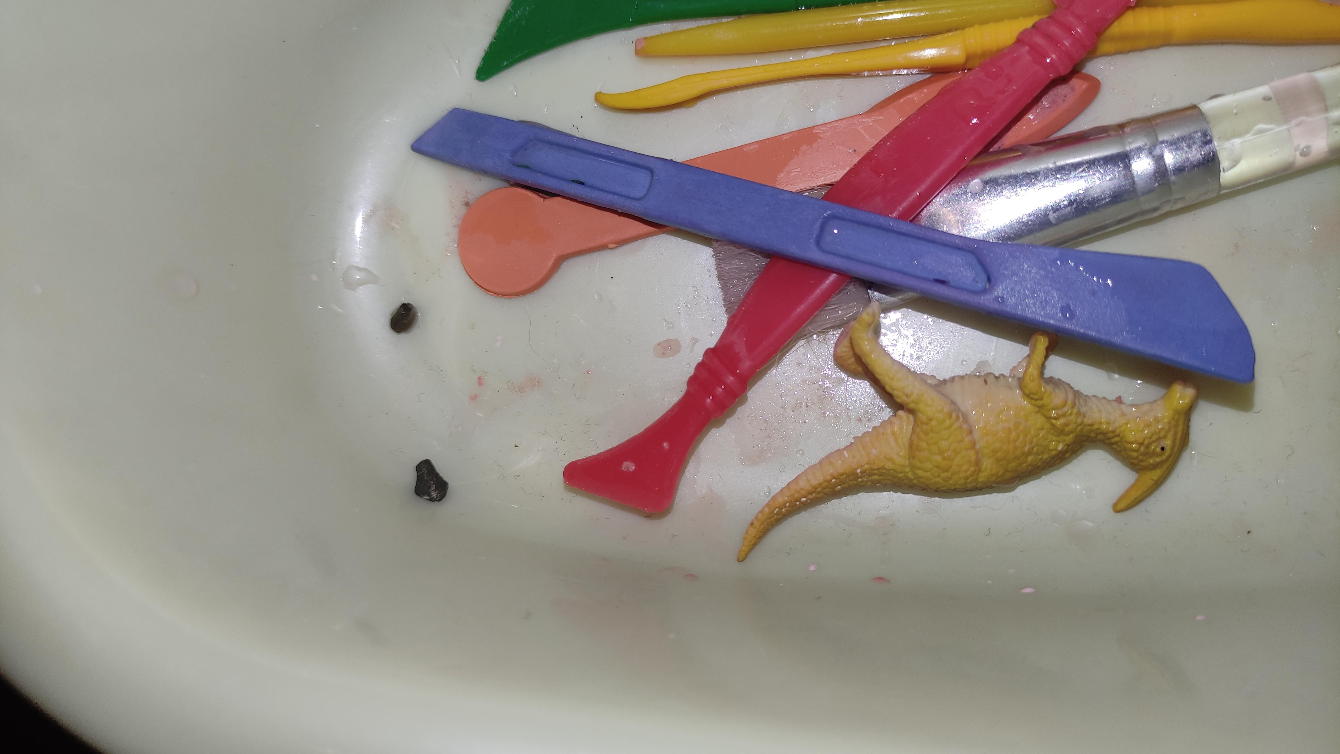 Набор археолога Danko Toys креативное творчество для проведения раскопок Dino Paleontology EGG DP-02-01 в реальных условиях использования от пользователя Катерина.