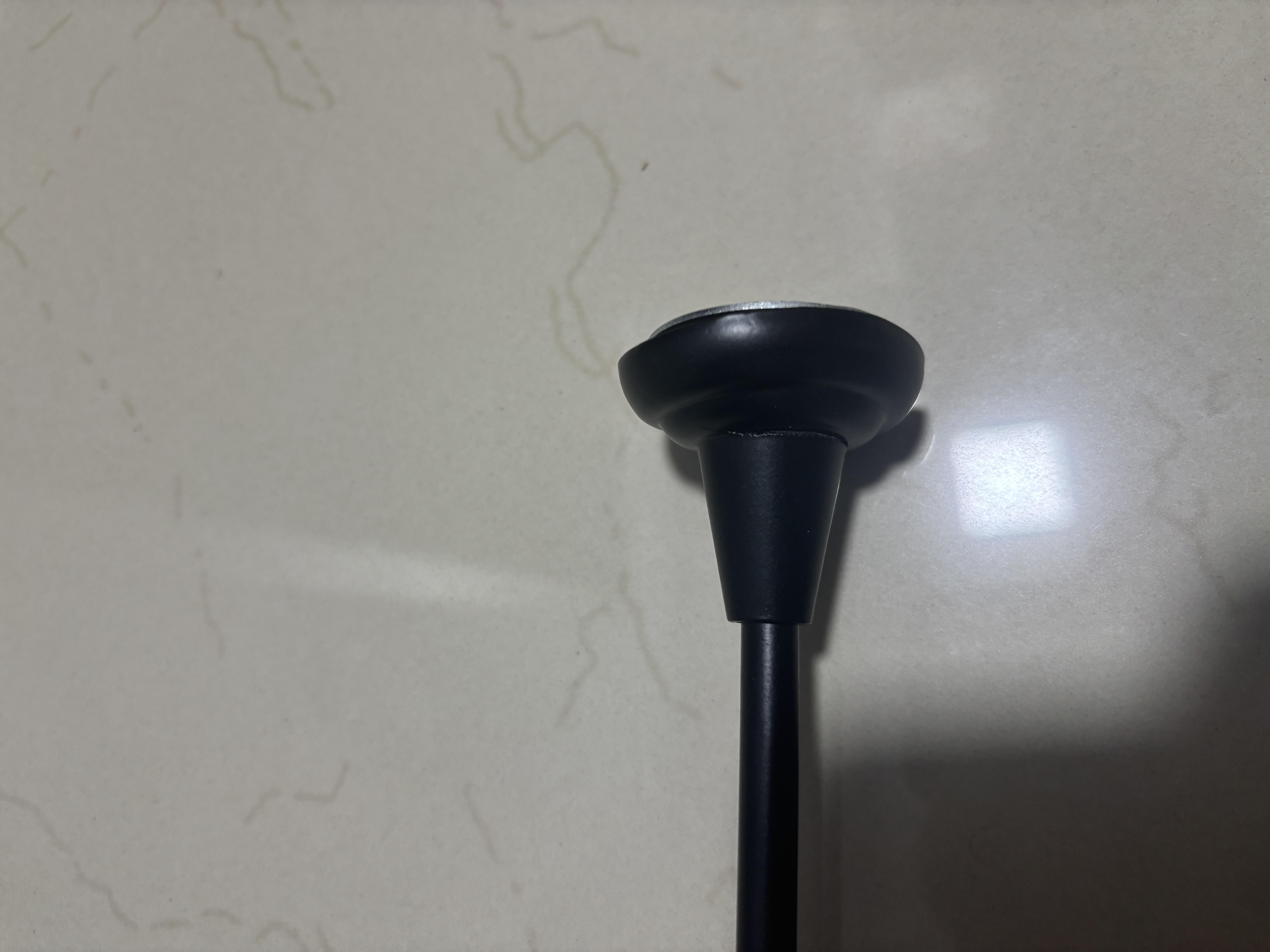 Карниз металлический Orvit Заглушка однорядная открытая/гладкая труба/кольцо металлическое Арктис 19 мм 240 см (00-00021183) в реальных условиях использования от покупателя Ілля Олійник.