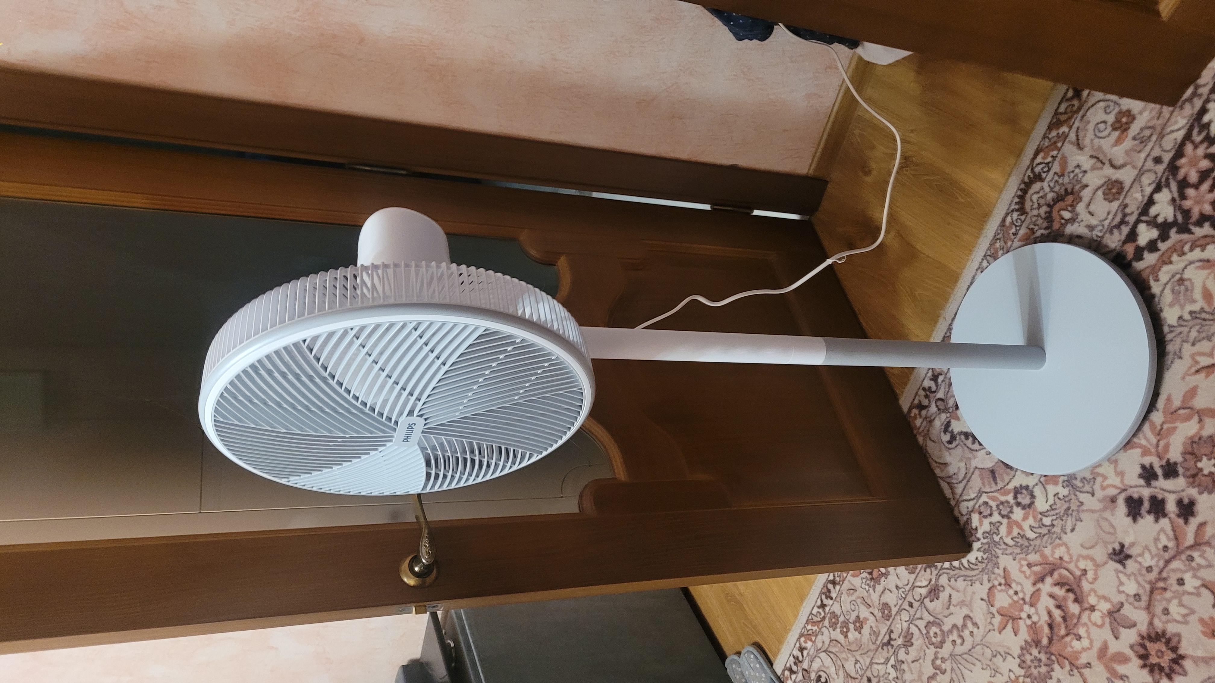 Фото: Вентилятор Philips CX2550/00, отправлено покупателем Ярослав Вентилятор Philips CX2550/00 в реальных условиях использования от покупателя Ярослав.