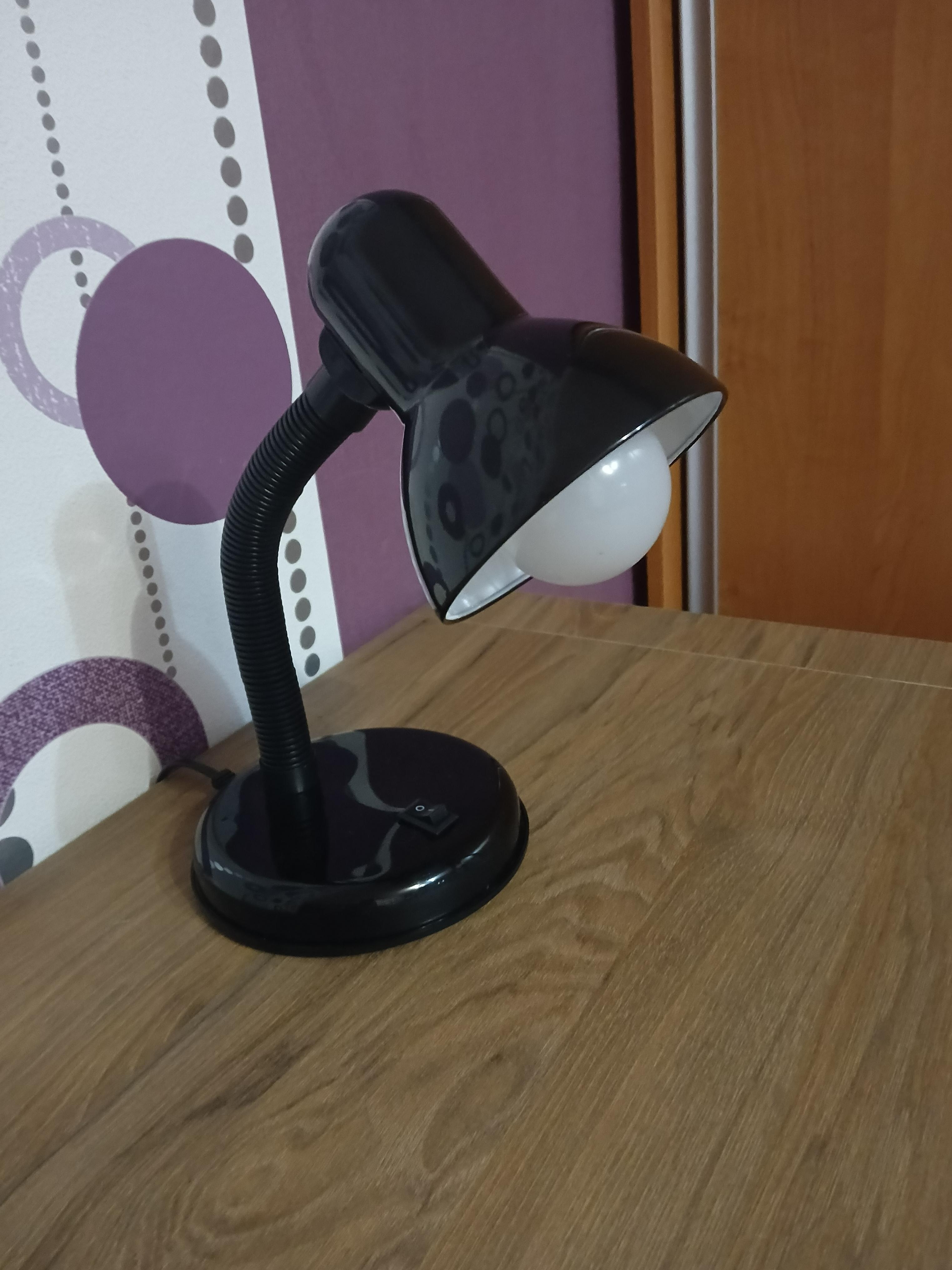 ᐉ Настільна лампа Accento lighting 60 Вт E27 чорний ML-203-S