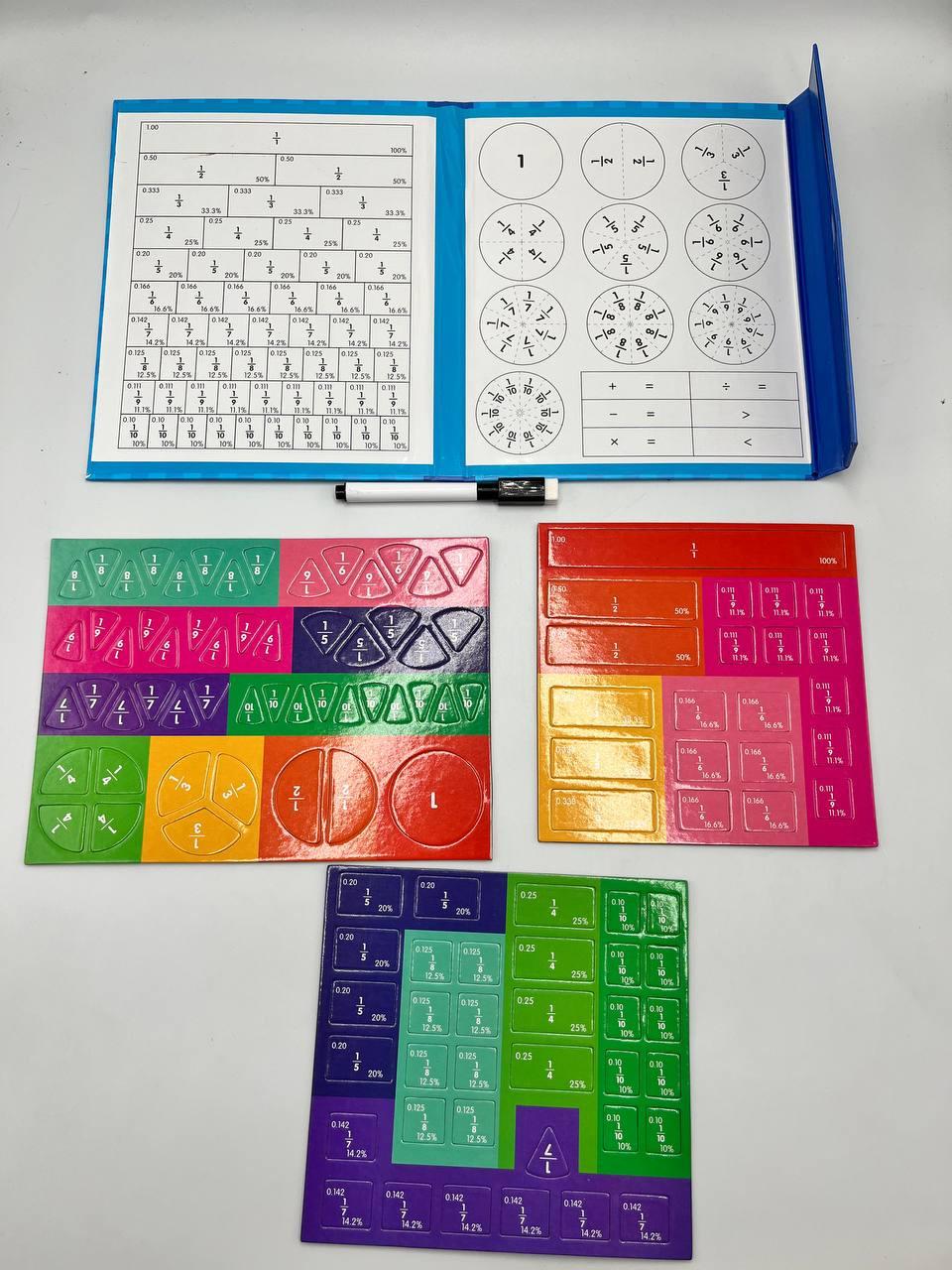 Гра-дошка для дітей Математична магнітна з дробами й відсотками 111 ел. (28749624) у реальних умовах використання від користувача Олег Петренко.