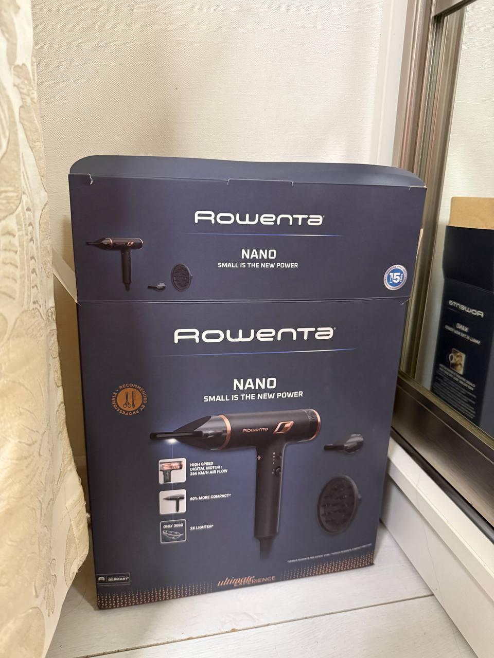 Фен Rowenta Nano HY8310F0 в реальных условиях использования от пользователя Надія Патроняк.