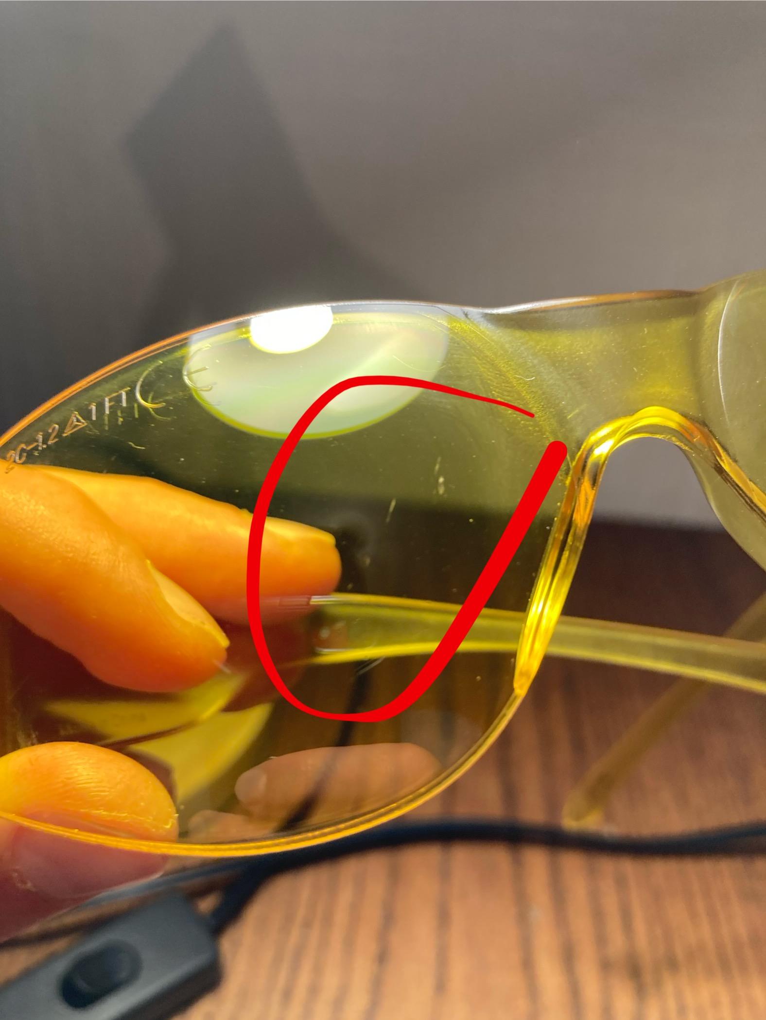 Очки защитные Delta Plus BRAV2JA в реальных условиях использования от покупателя Данило.