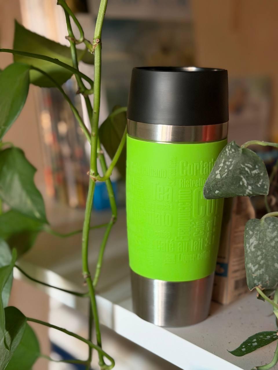 Термочашка Tefal Travel Mug Fun 0,36 л K3085114 в реальных условиях использования от пользователя Тарас Романюк.