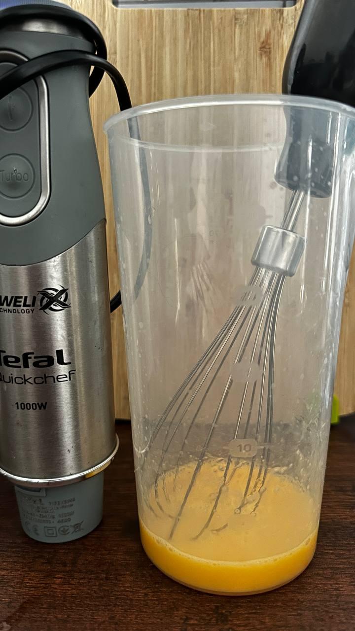 Блендер погружной Tefal QUICKCHEF QUARTZITE 8IN1 HB65LD38 серебряный в реальных условиях использования от пользователя Дарина.