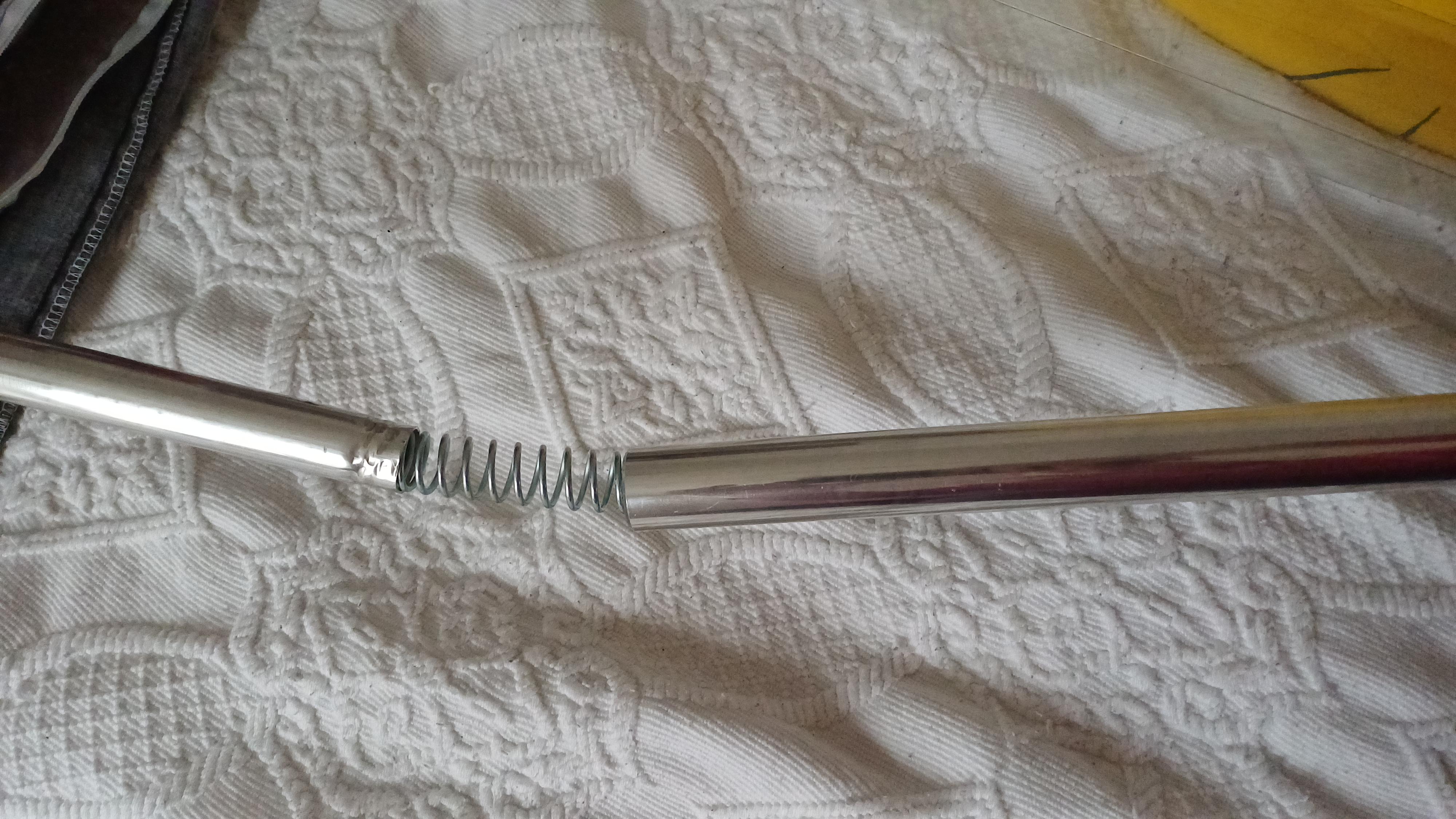 Карниз для ванной комнаты телескопический 125-220 см (10 Vin) в реальных условиях использования от пользователя София Шепіль.