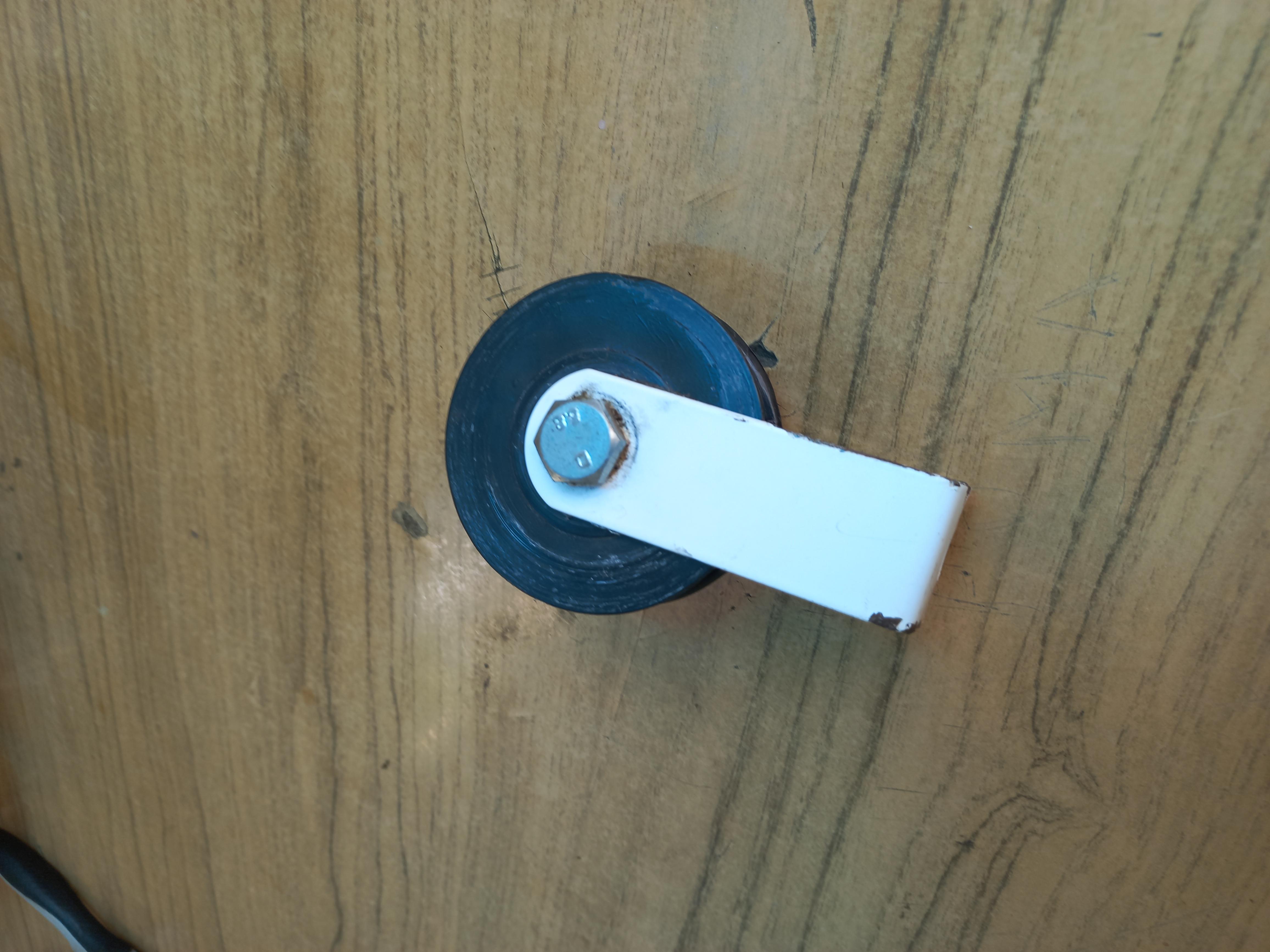 Блок одинарный 68 мм на подшипнике 68 мм порошковая краска в реальных условиях использования от пользователя Костянтин Колтунов.